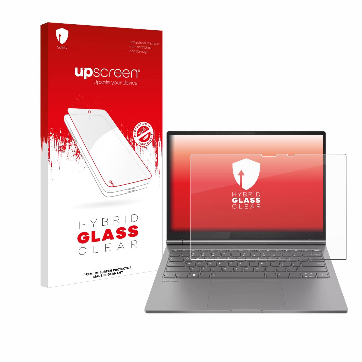 upscreen Hybrid Glas Panzer-Folie für Lenovo ThinkBook Plus Gen 5 Hybrid