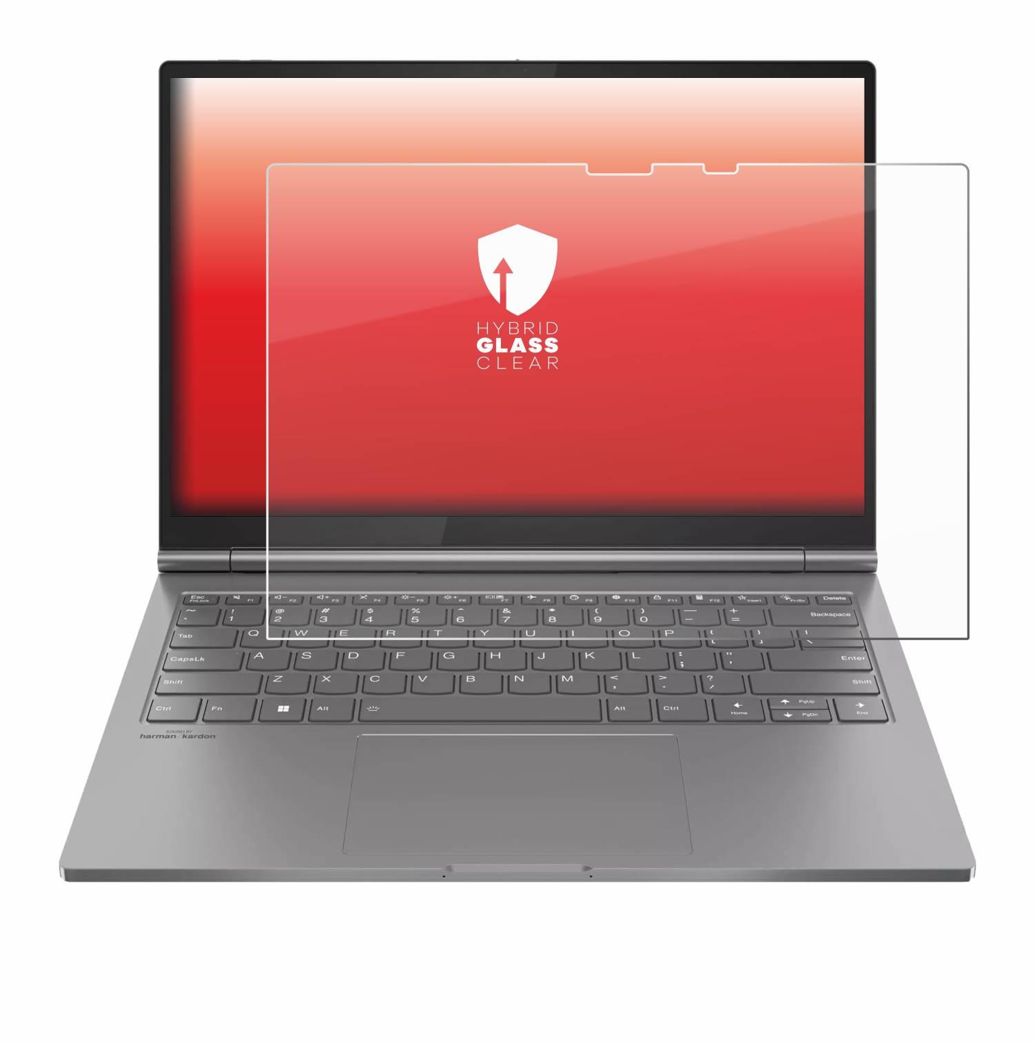 upscreen Hybrid Glas Panzer-Folie für Lenovo ThinkBook Plus Gen 5 Hybrid