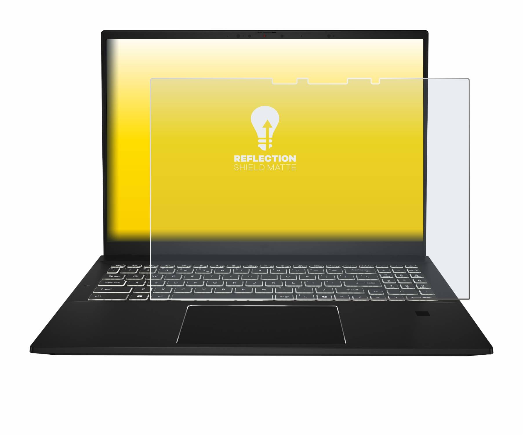 upscreen Reflection Shield Matt Schutzfolie für MSI Summit E16 AI Studio
