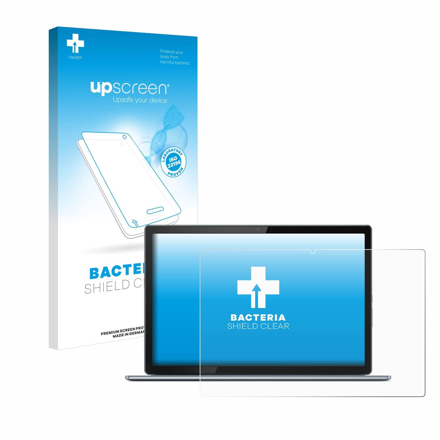 upscreen Bacteria Shield Schutzfolie für Lenovo IdeaPad Duet 5i Gen 8 12 - Antibakteriell
