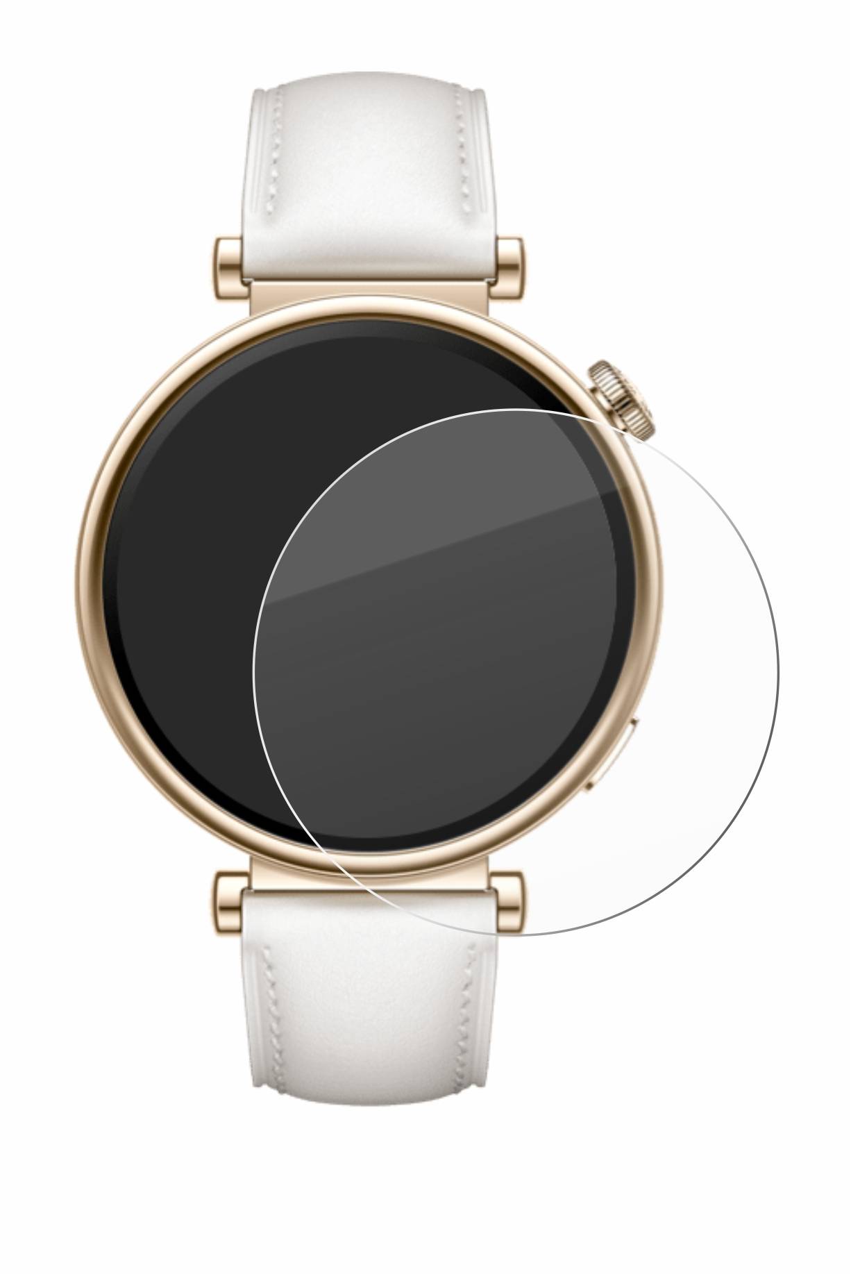 BROTECT AirGlass Glas Schutz-Folie für Huawei Watch GT 4 (41mm) - Schutzglas