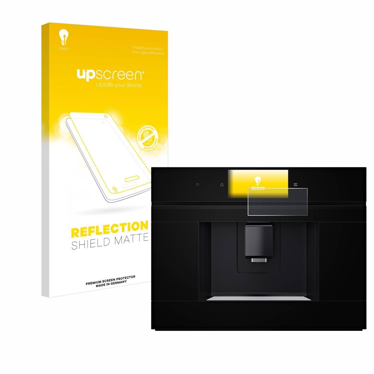 upscreen Reflection Shield Matt Schutzfolie für Bosch Serie 8 CTL7181B0