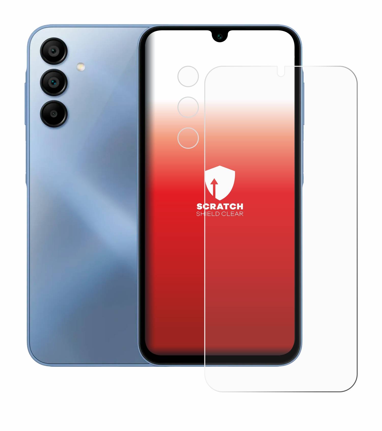 upscreen Scratch Shield Schutzfolie für Samsung Galaxy A15 (Display+Kamera)