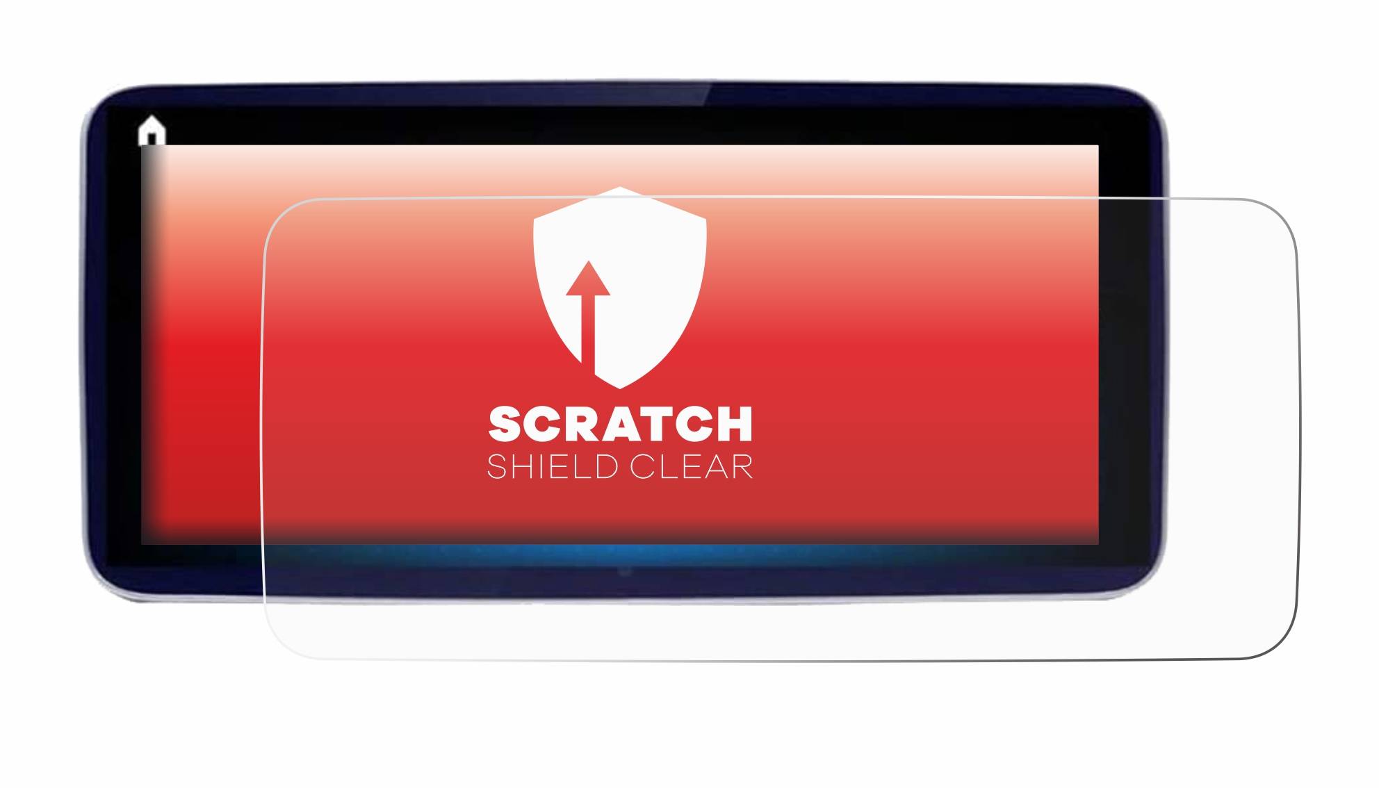 upscreen Scratch Shield Schutzfolie für Mercedes-Benz GLC X253 Mopf 2019-2020 MBUX 10.25
