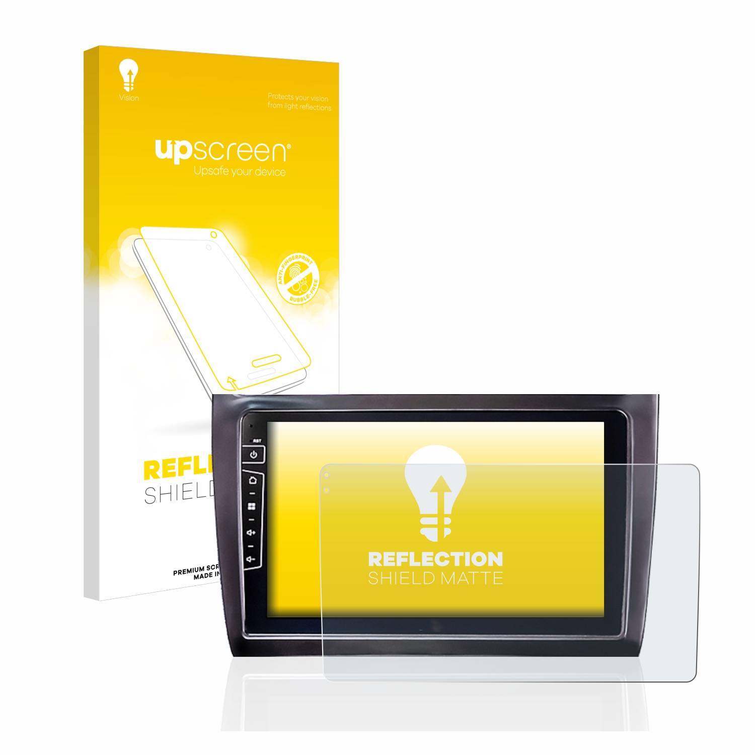 upscreen Schutzfolie für Dynavin D8-DF56 9" / D9-DF56 9" Folie Matt Entspiegelt Anti-Reflex