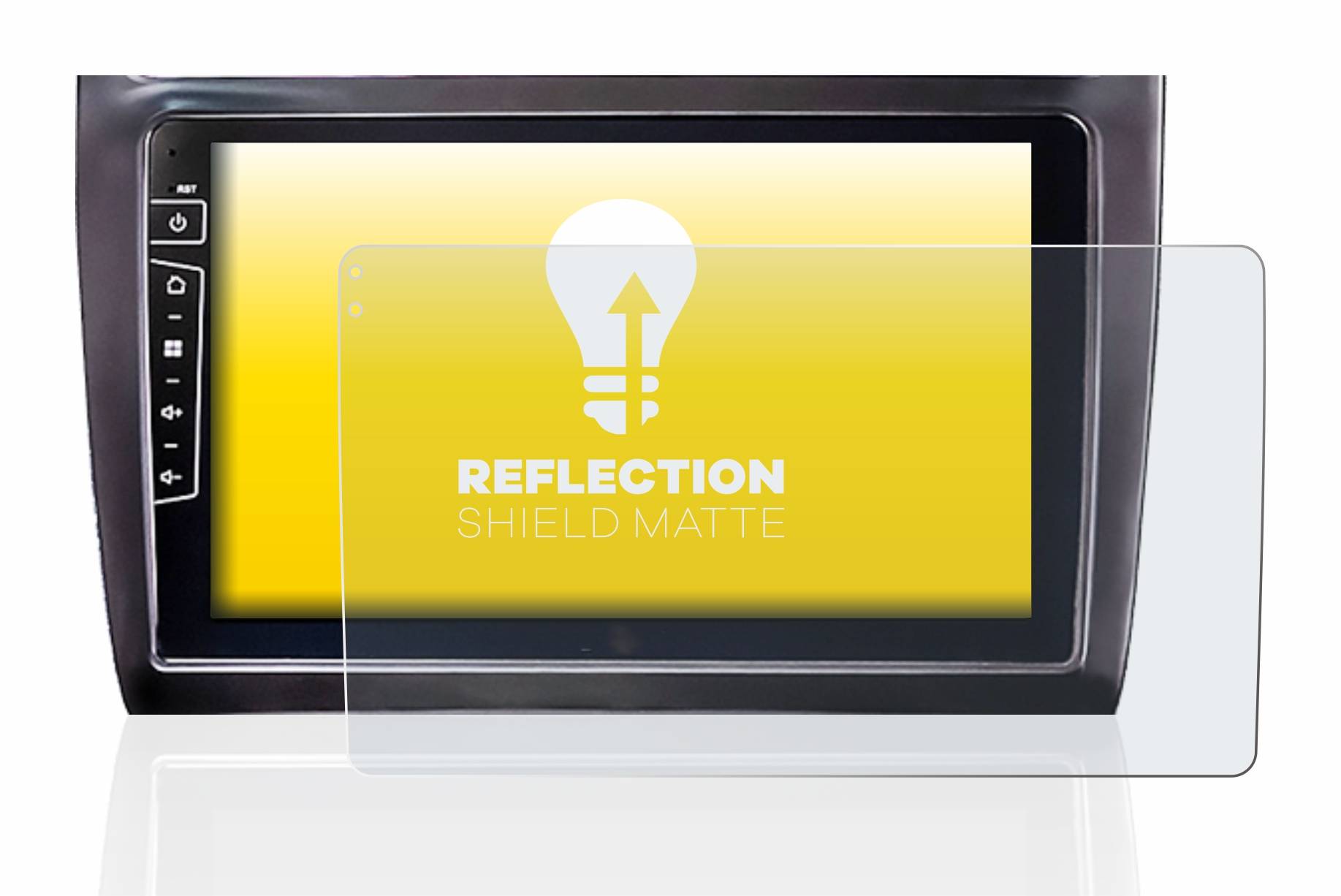 upscreen Schutzfolie für Dynavin D8-DF56 9" / D9-DF56 9" Folie Matt Entspiegelt Anti-Reflex