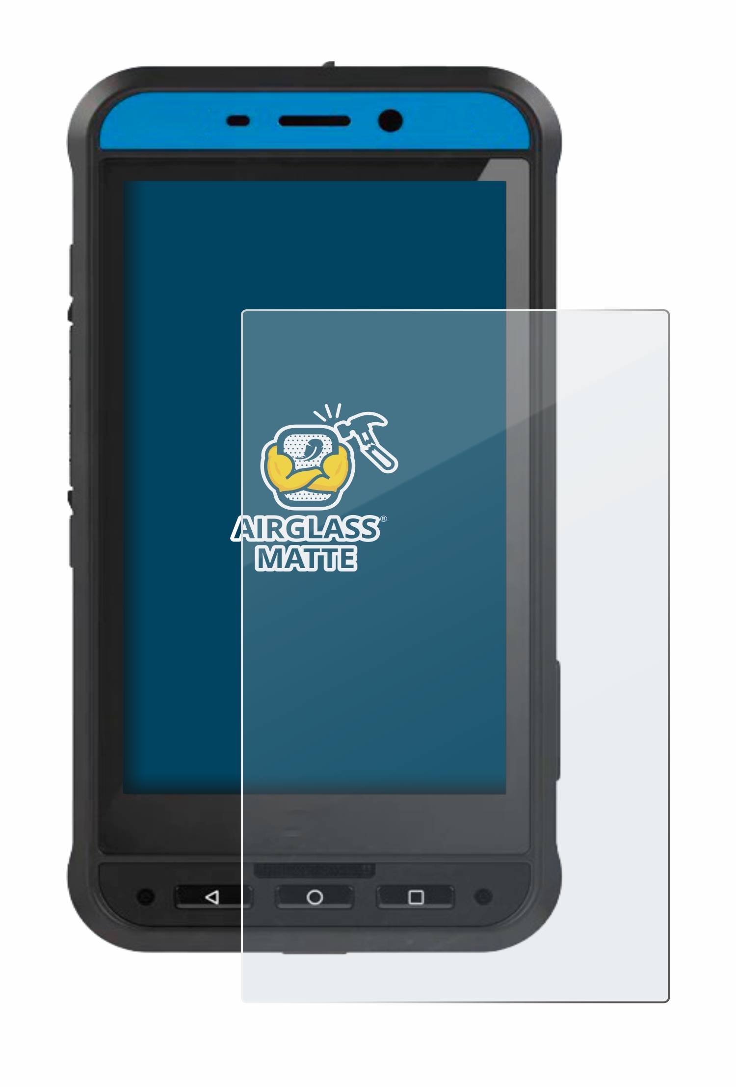 BROTECT AirGlass Flexible Schutz Glas Folie für Ecom Smart-Ex 02 DZ2 Matt Entspiegelt