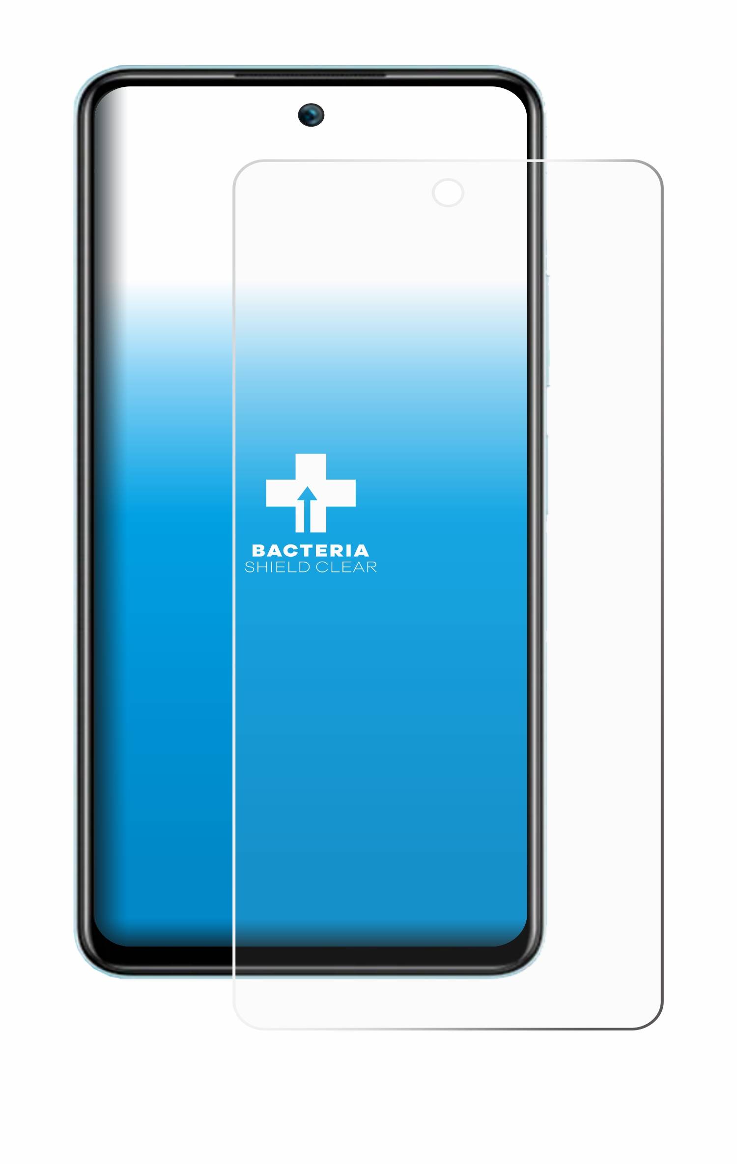 upscreen Bacteria Shield Schutzfolie für Itel S24 - Antibakteriell