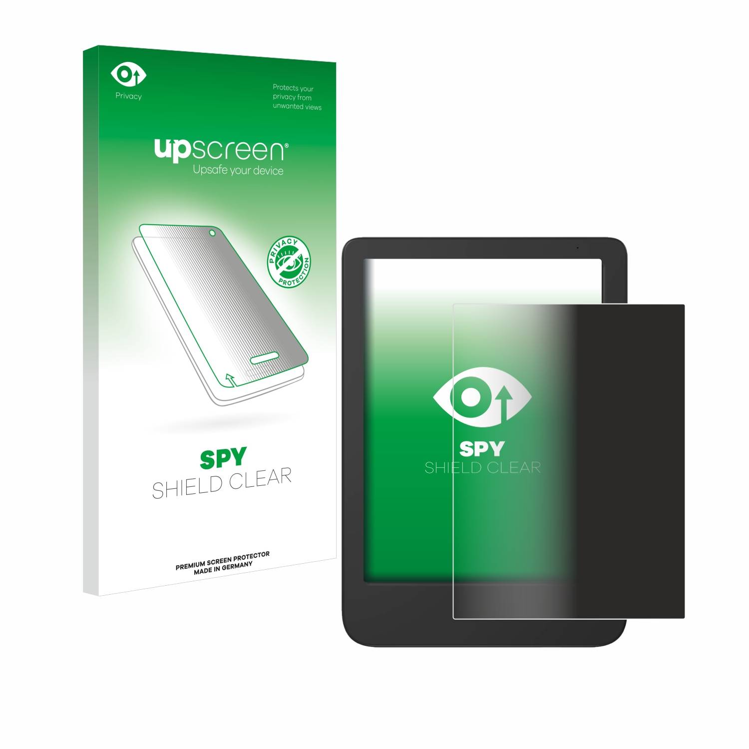 upscreen Spy Shield Sichtschutz-Folie für Tolino Shine 5 Color 2024