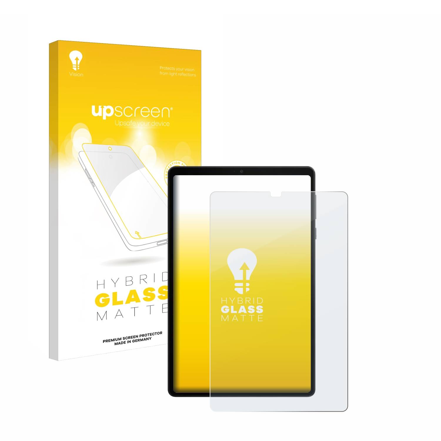 upscreen Flexible Schutz Glas Folie für Lenovo Legion Tab Schutzglas 9H Hybridglas Matt Entspiegelt
