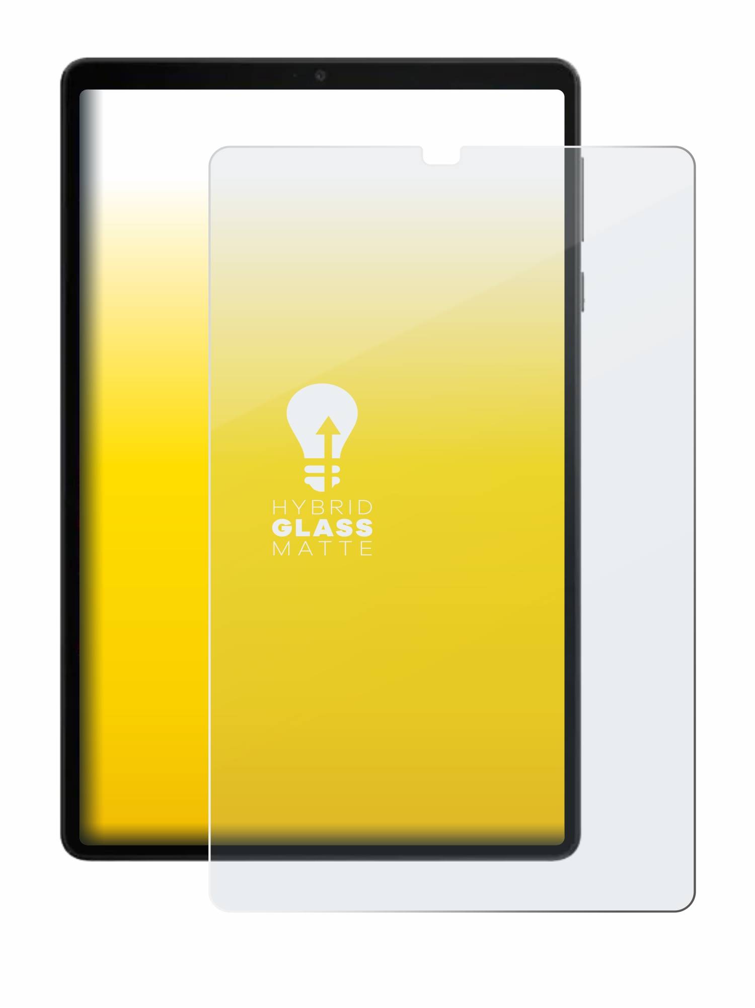 upscreen Flexible Schutz Glas Folie für Lenovo Legion Tab Schutzglas 9H Hybridglas Matt Entspiegelt