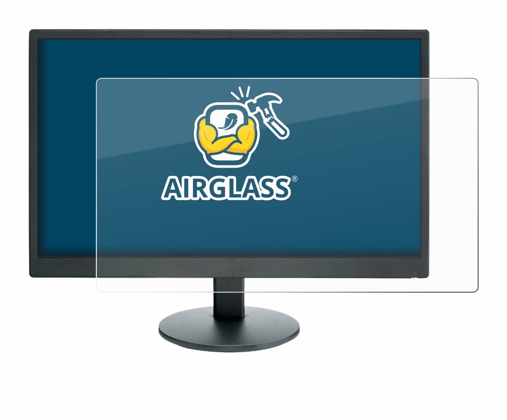 BROTECT AirGlass Flexible Schutz Glas Folie für Fujifilm X-S20 Klar Transparent