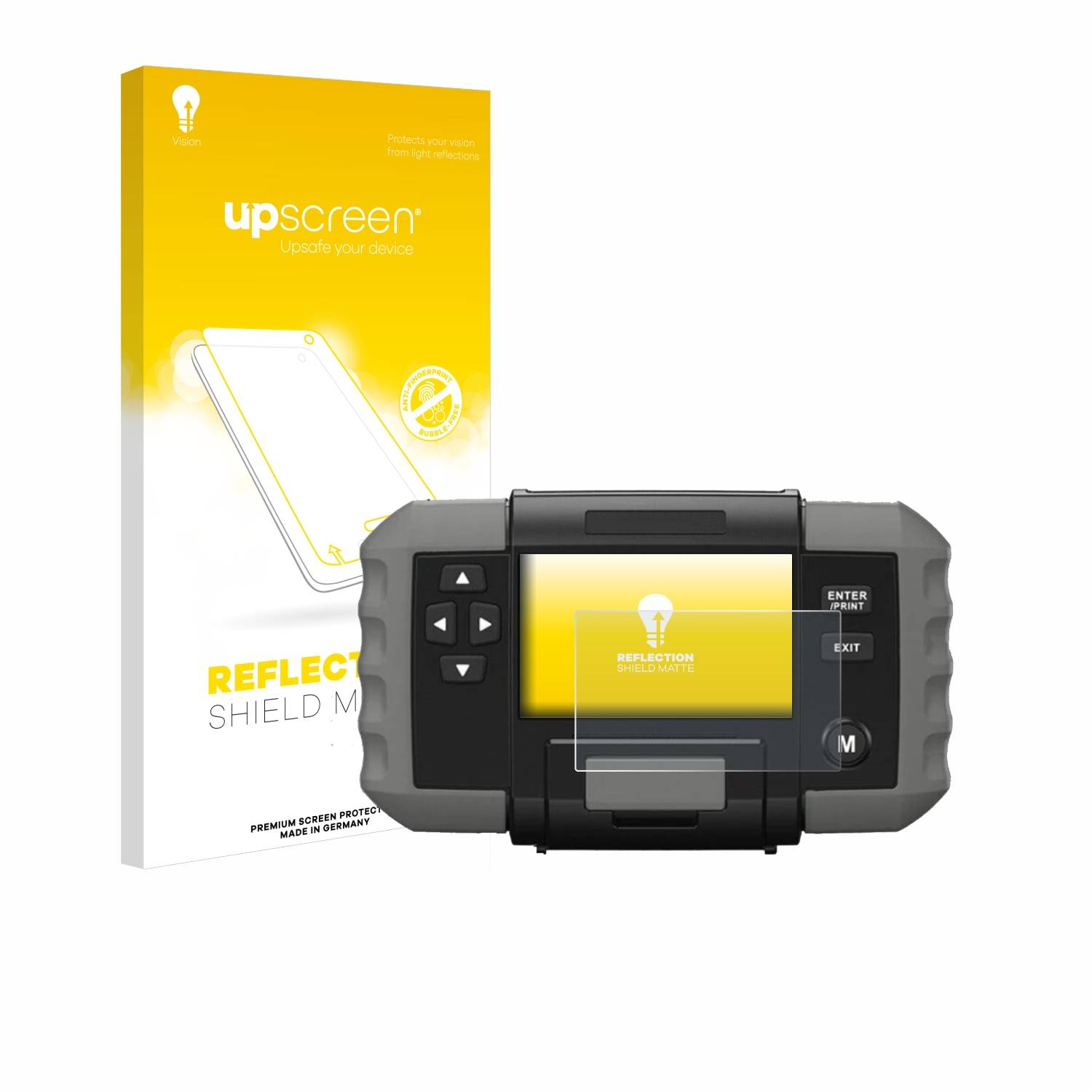 upscreen Reflection Shield Matt Schutzfolie für Topdon BT 600