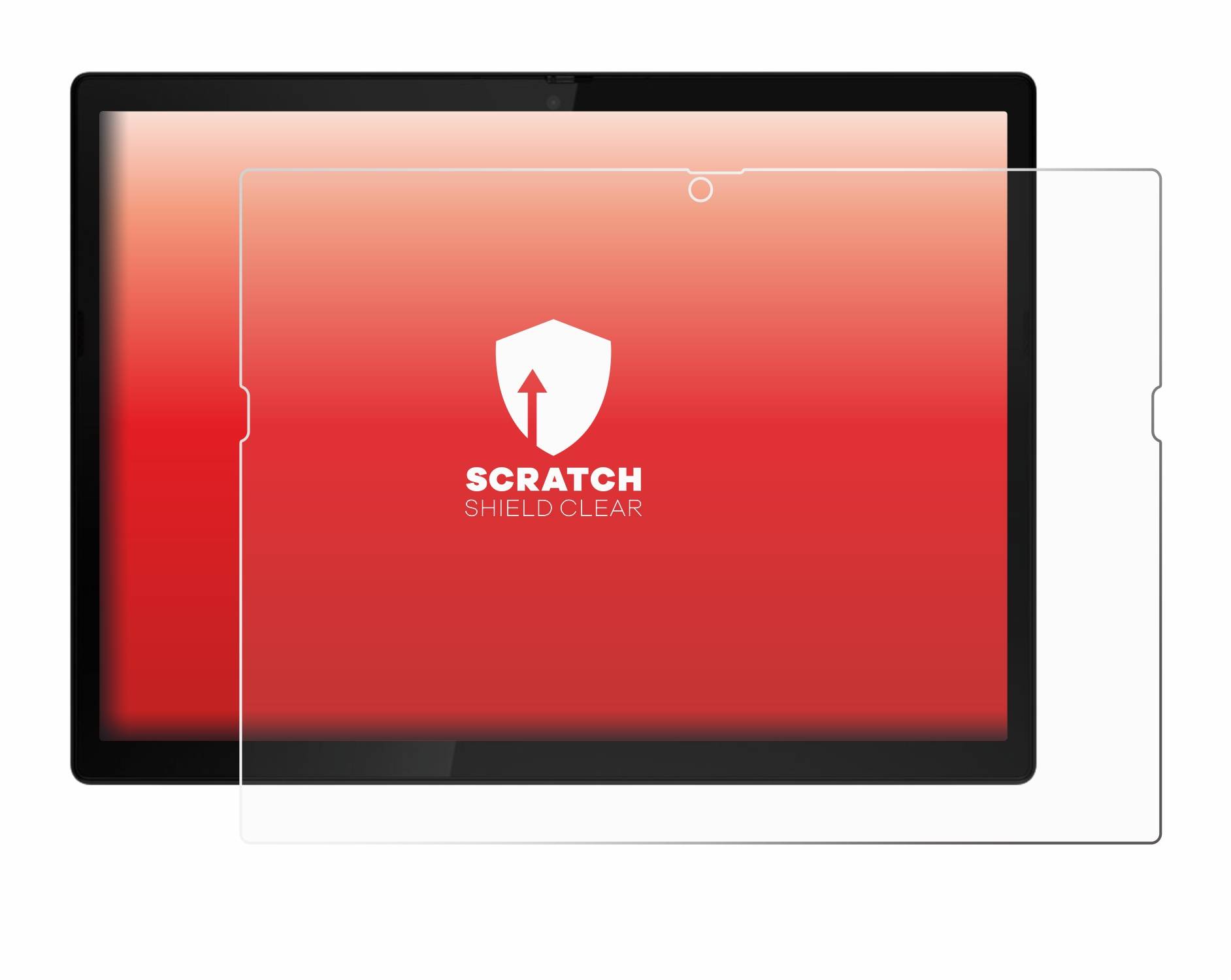 upscreen Schutzfolie für Lenovo ThinkPad X12 Detachable Gen 2 Kratzschutz Anti-Fingerprint Klar