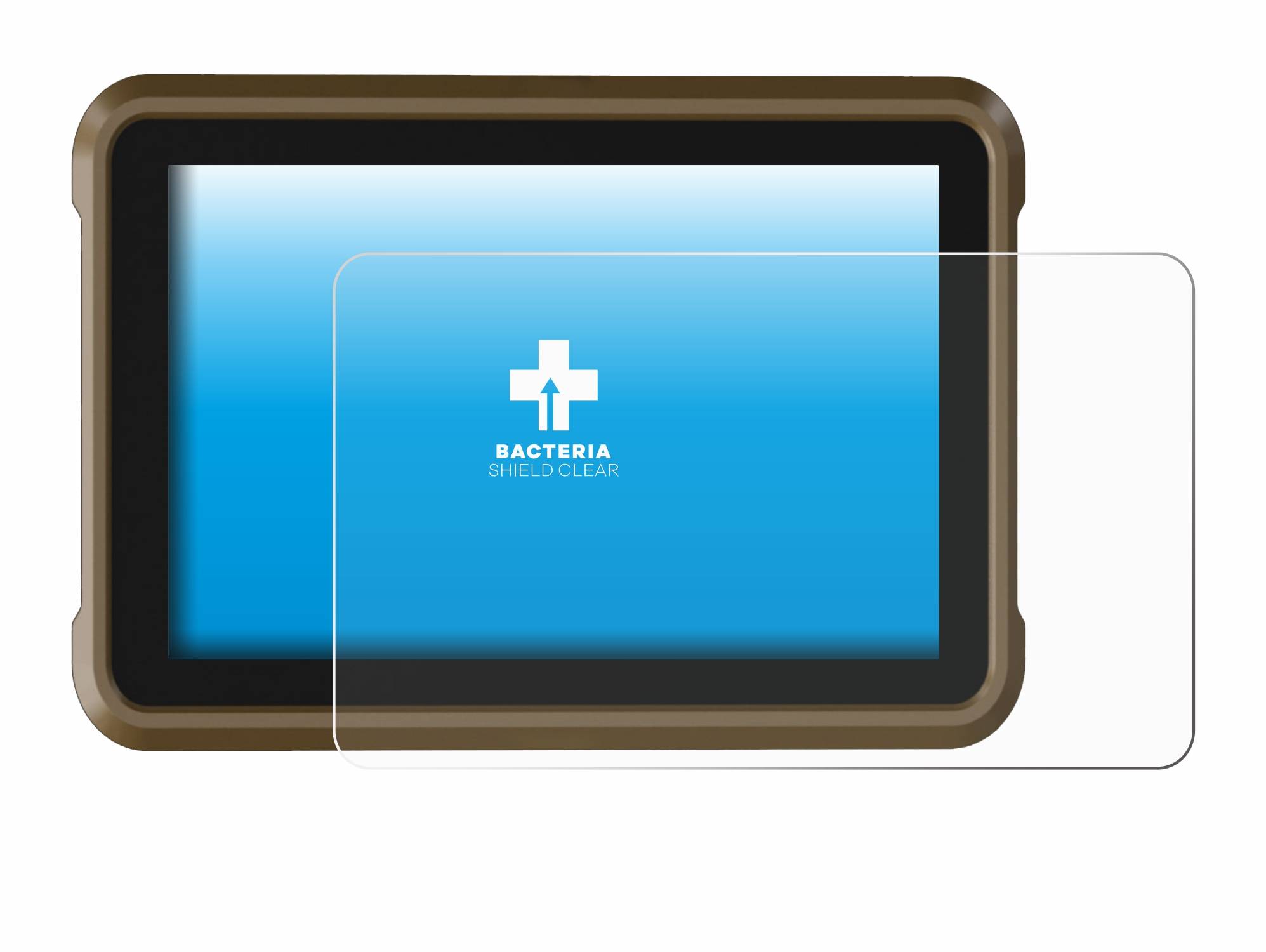 upscreen Schutzfolie für Atomos Ninja Antibakterielle Folie Klar Anti-Kratzer