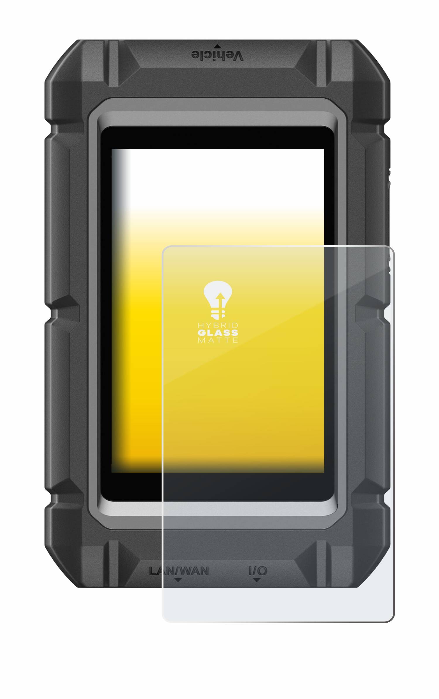 upscreen Hybrid Glas Matt Panzer-Folie für Topdon Rlink Lite