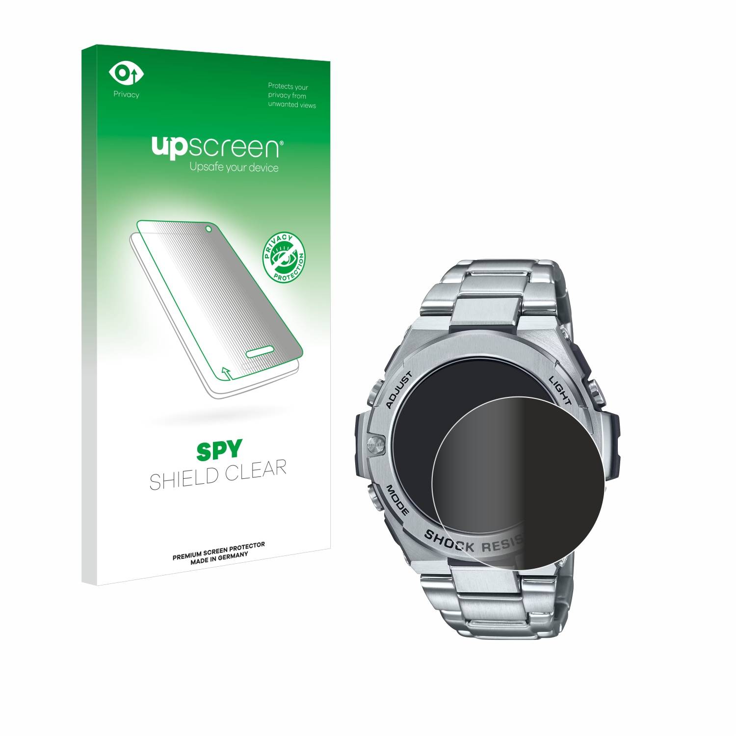 upscreen Spy Shield Sichtschutz-Folie für Casio G-Shock GST-B500D-1A