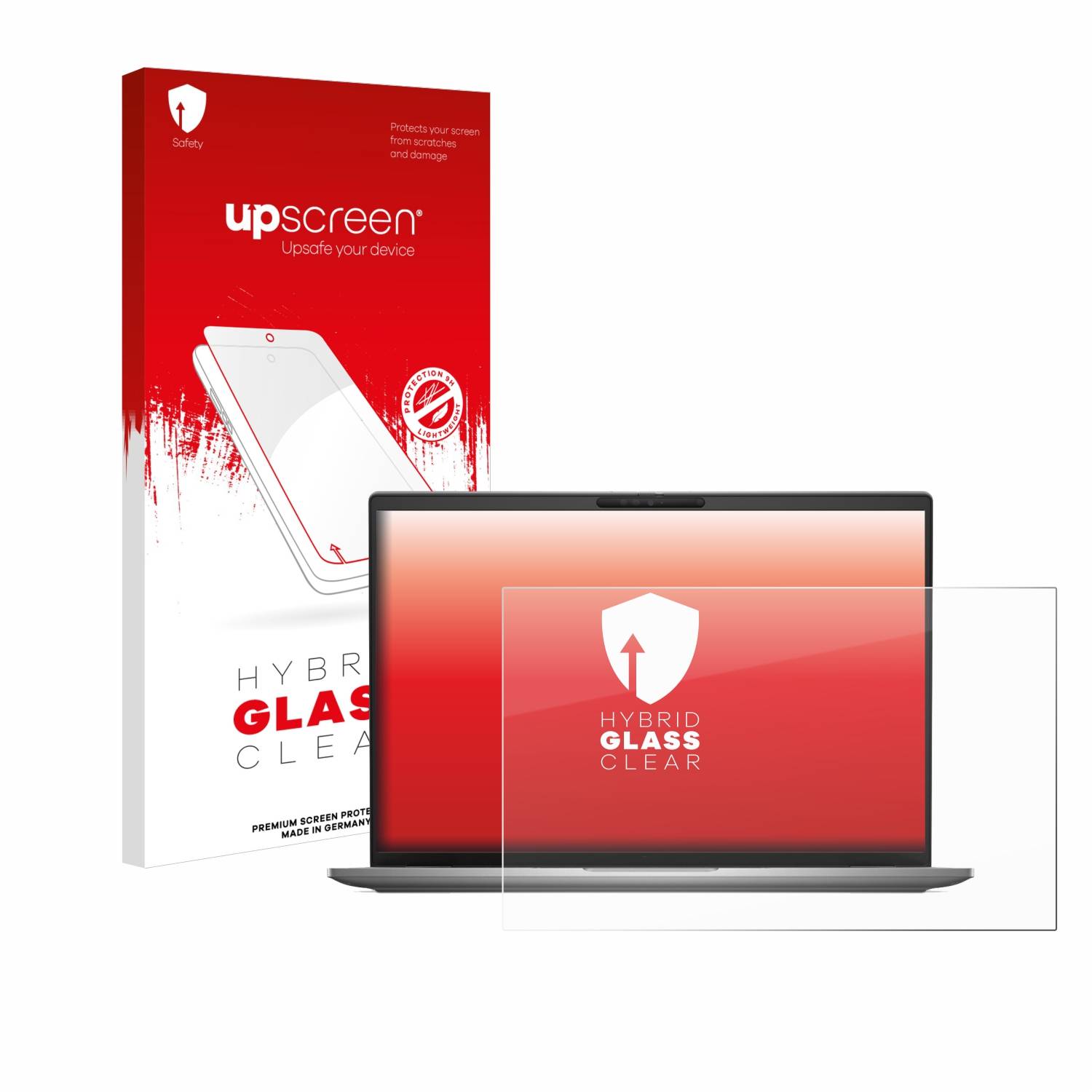 upscreen Flexible Schutz Glas Folie für Dell Latitude 7650 Laptop Schutzglas 9H Hybridglas Klar