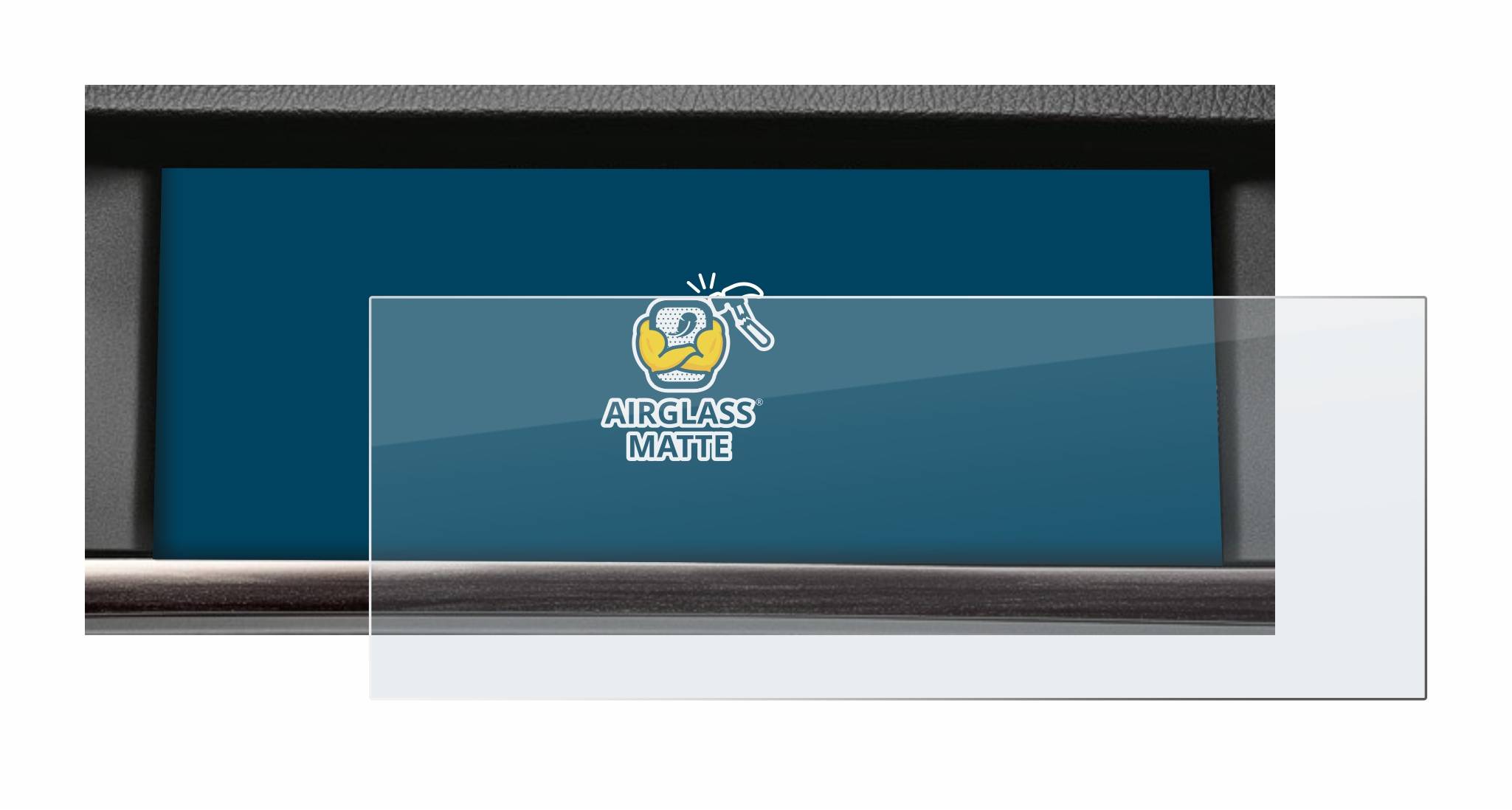 BROTECT AirGlass Matt Glas Panzer Folie für BMW X3 F25 Navigation Professional 8.8