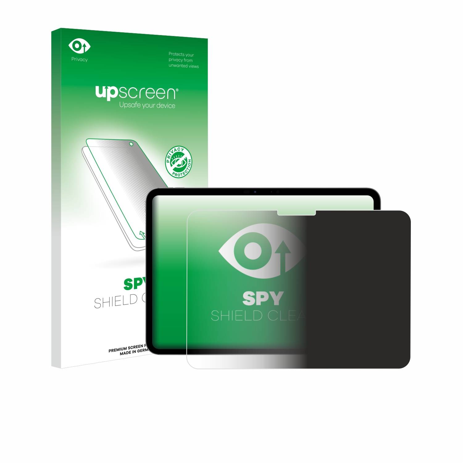 upscreen Spy Shield Sichtschutz-Folie für Apple iPad Pro 11 WiFi 2024 (im Querformat)