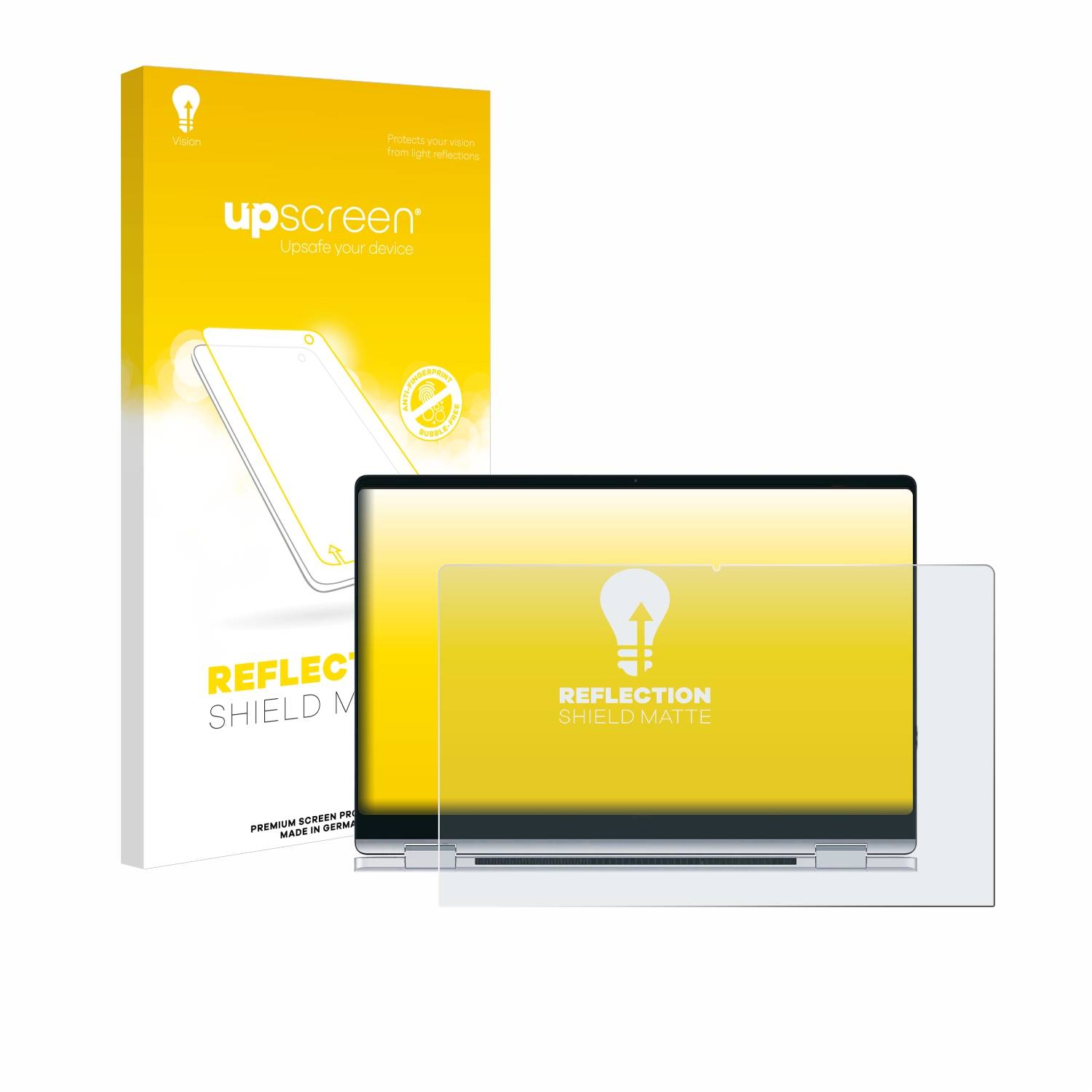 upscreen Reflection Shield Matt Schutzfolie für Samsung Galaxy Book4 360 15.6