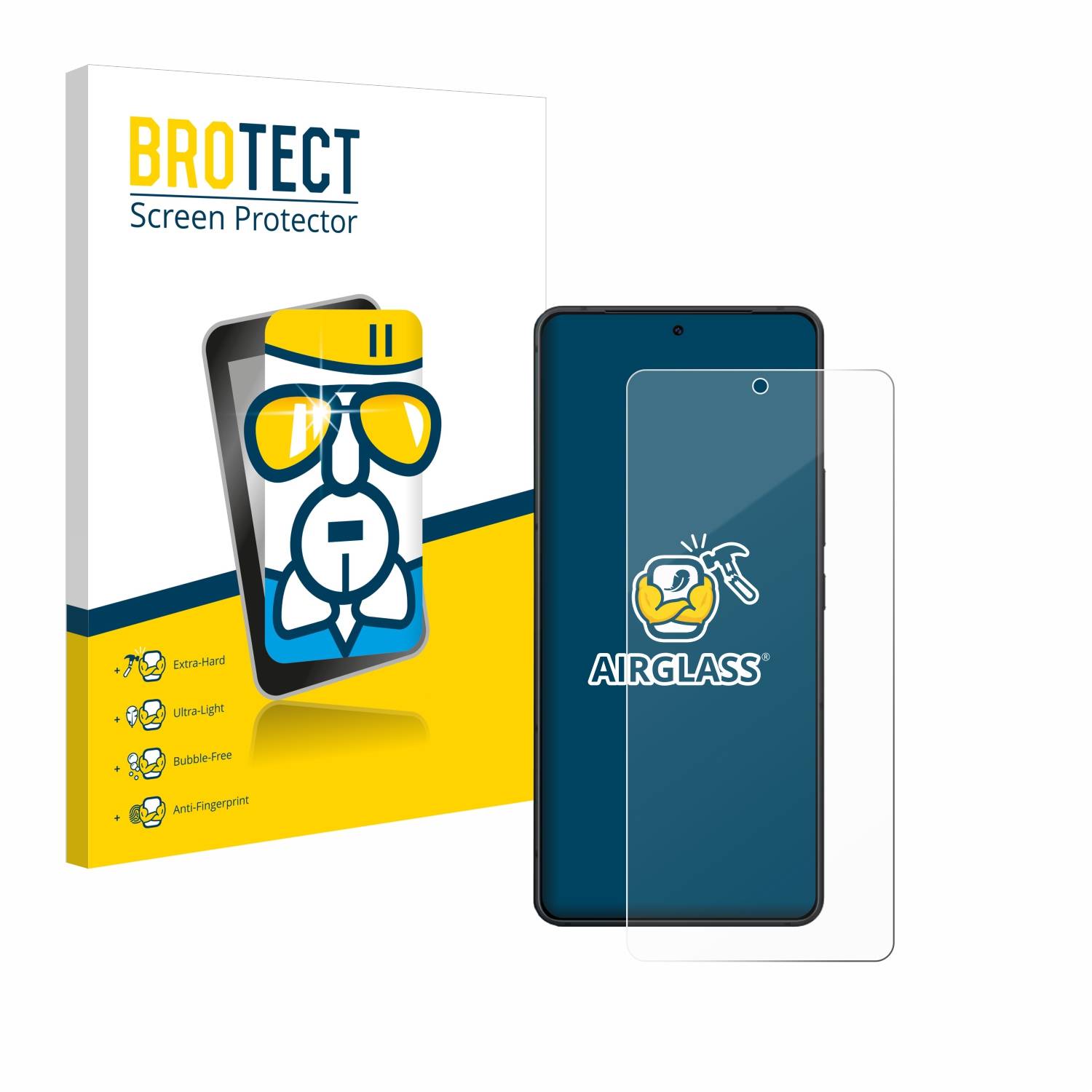BROTECT AirGlass Glas Panzer-Folie für ASUS ZenFone 11 Ultra - Schutzglas