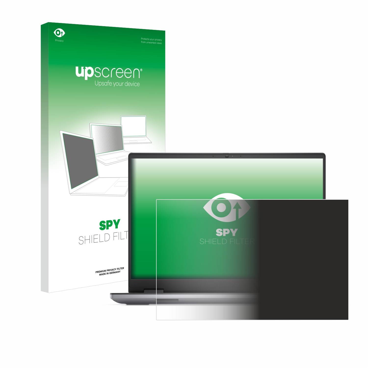 upscreen Blickschutzfilter für Dell Precision 7680 Non-Touch Blaulichtfilter Sichtschutz Privacy Anti Spy abnehmbar