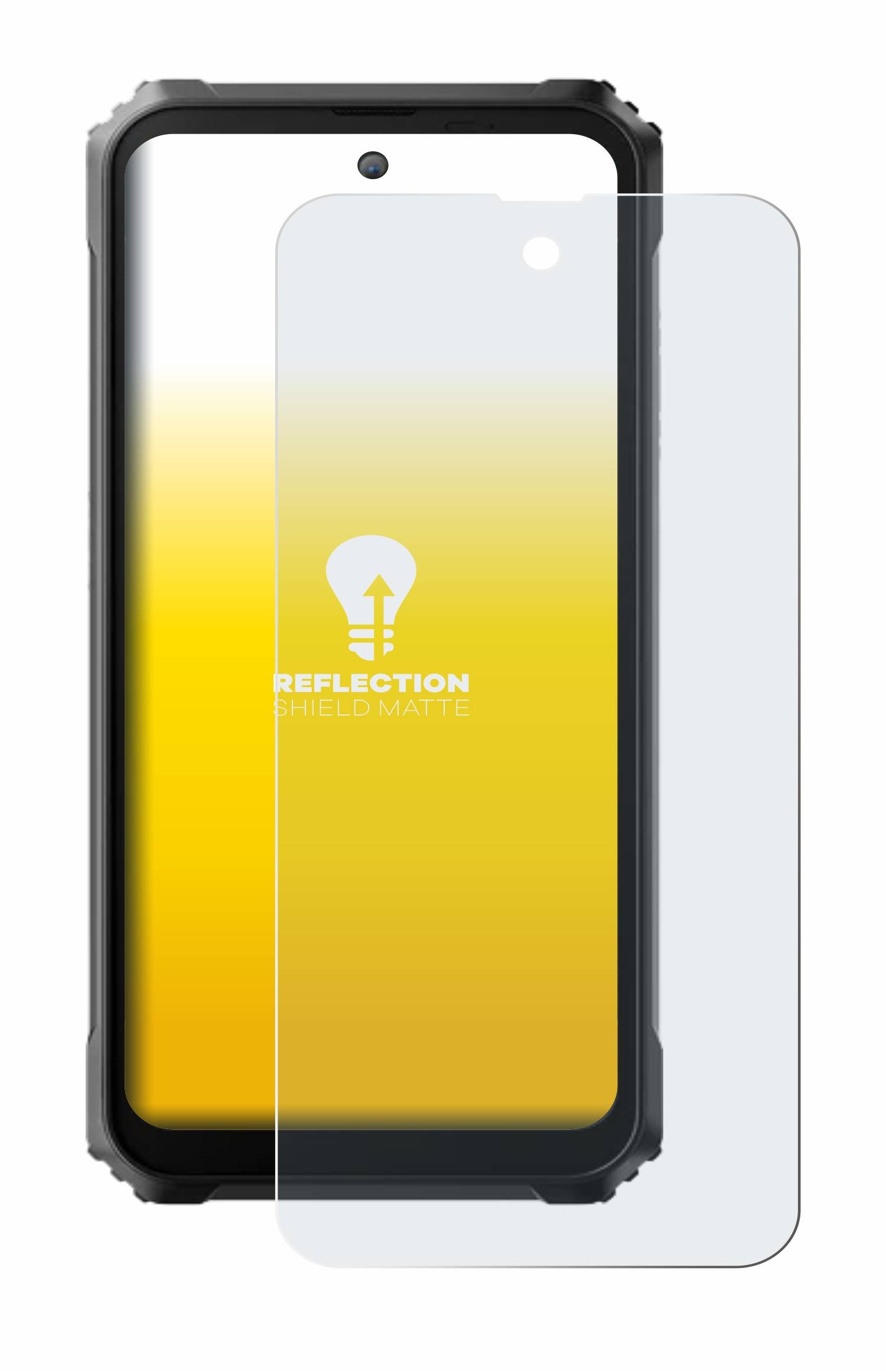 upscreen Schutzfolie für Blackview BL9000 Folie Matt Entspiegelt Anti-Reflex