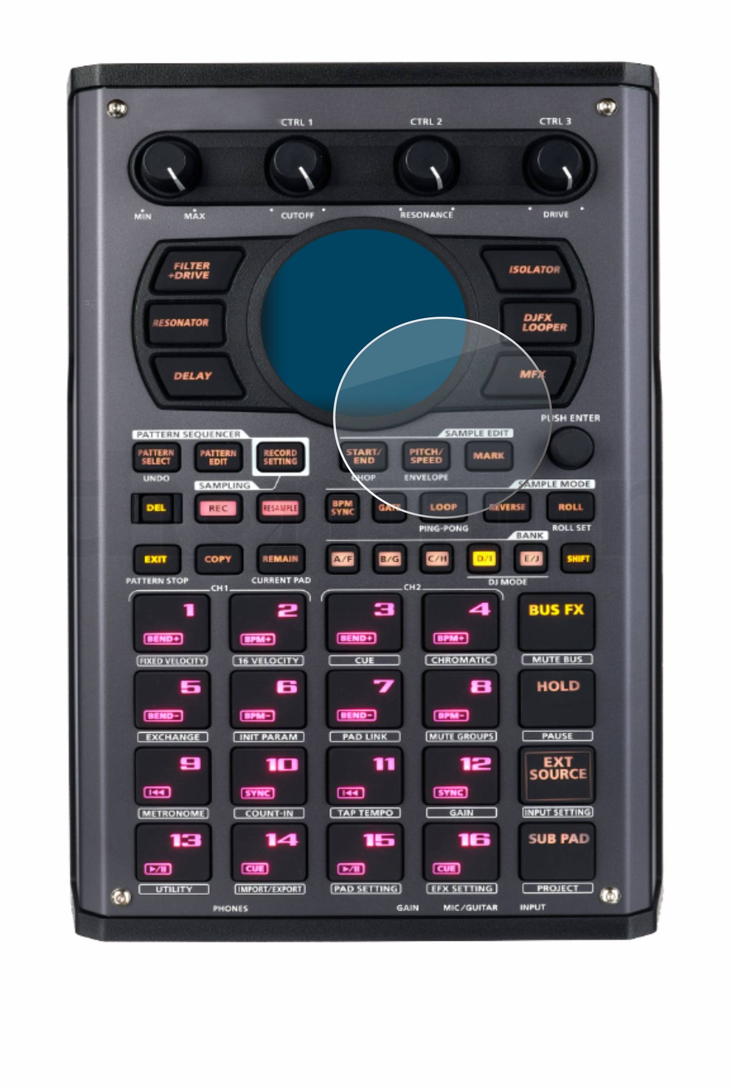 BROTECT AirGlass Flexible Schutz Glas Folie für Roland SP-404MKII Matt Entspiegelt