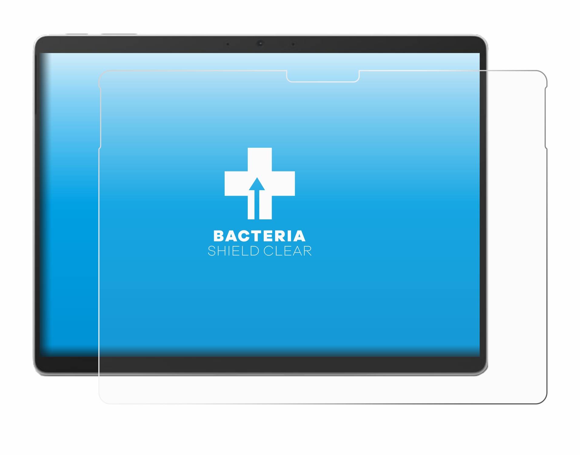 upscreen Bacteria Shield Schutzfolie für Microsoft Surface Pro 10 - Antibakteriell