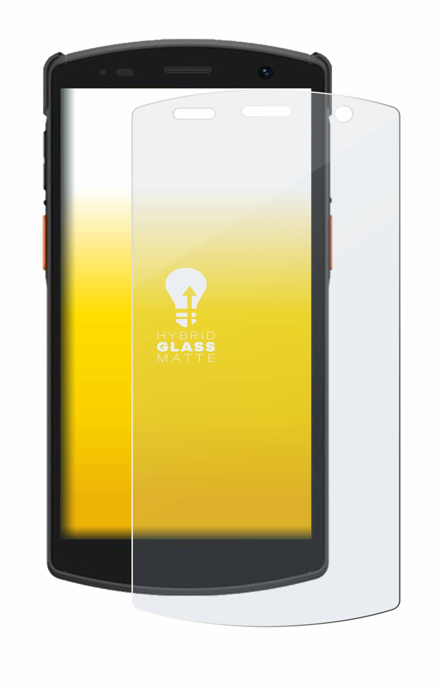 upscreen Hybrid Glas Matt Panzer-Folie für Urovo CT58