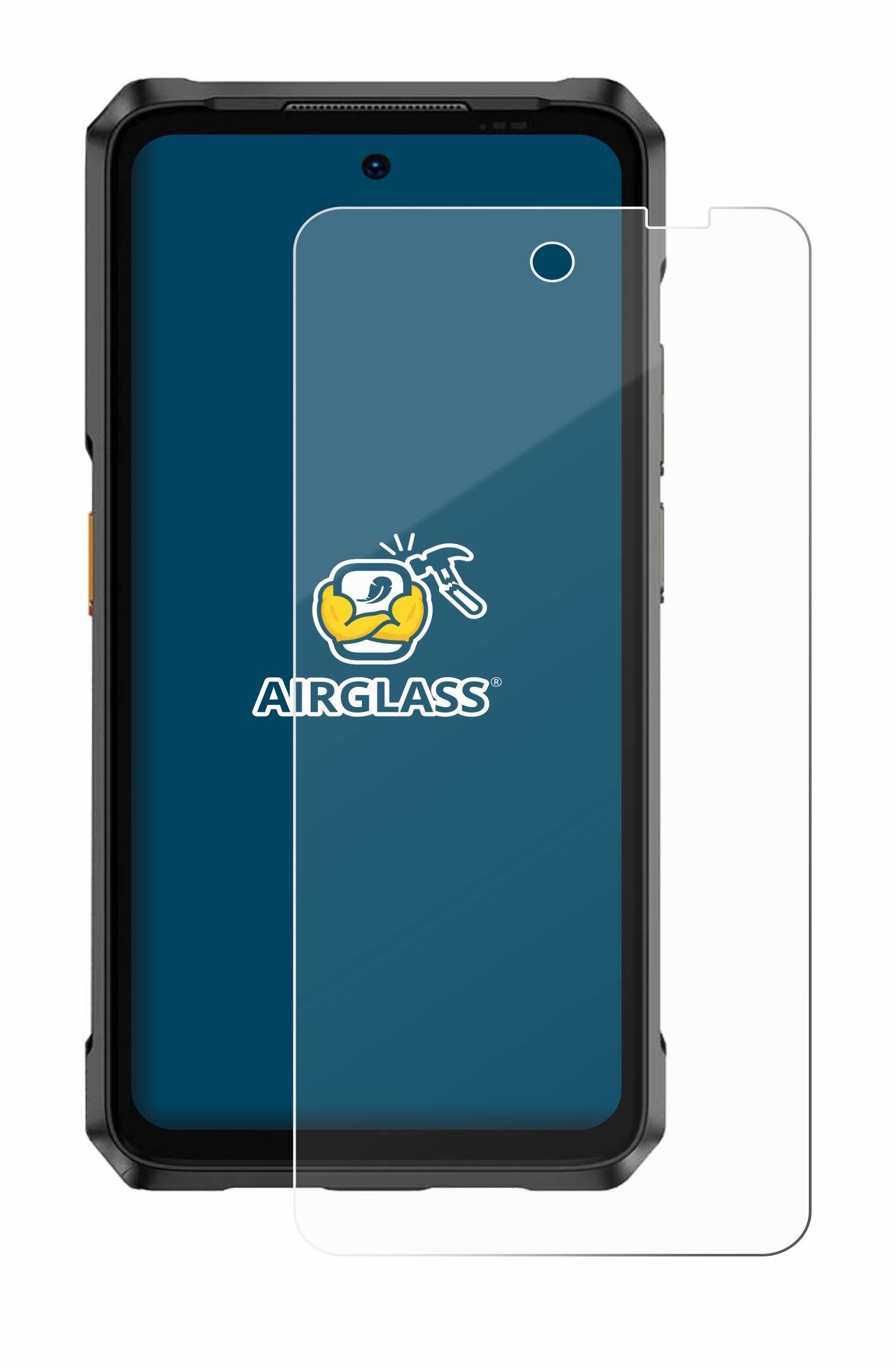 BROTECT AirGlass Flexible Schutz Glas Folie für Ulefone Armor 26 Ultra Klar Transparent