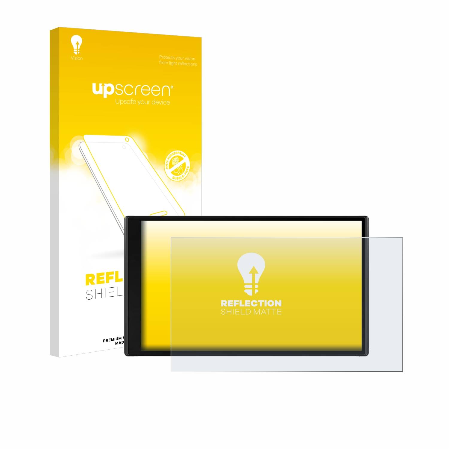 upscreen Schutzfolie für Garmin CamperVan Folie Matt Entspiegelt Anti-Reflex