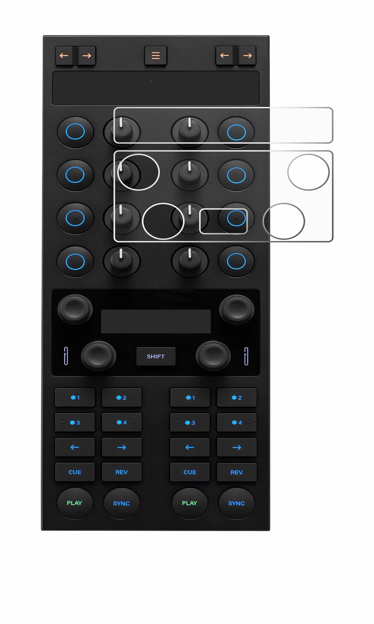 upscreen Scratch Shield Schutzfolie für Native Instruments Traktor Kontrol X1 MK3