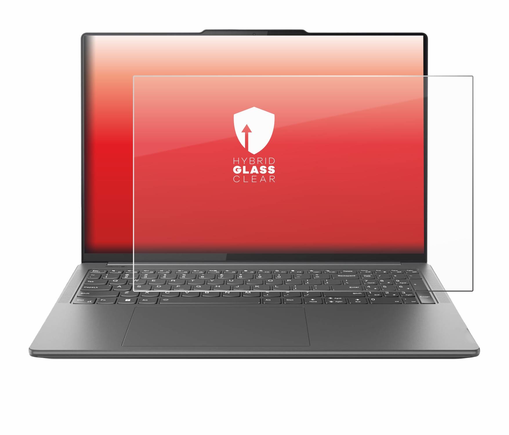 upscreen Hybrid Glas Panzer-Folie für Lenovo Yoga Pro 9i Gen 9 16 Non-Touch