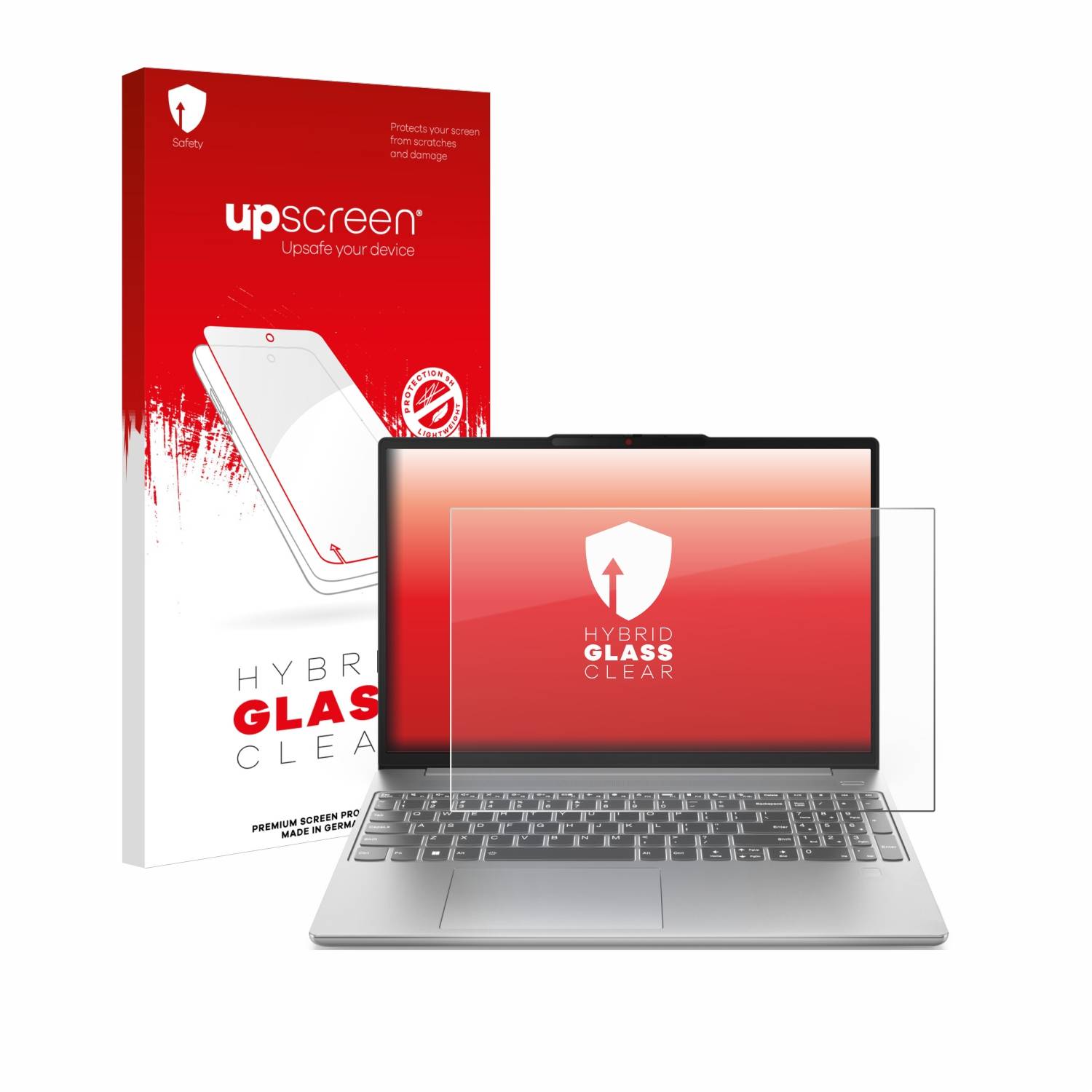 upscreen Hybrid Glas Schutz-Folie für Lenovo IdeaPad Slim 5i Gen 9 16