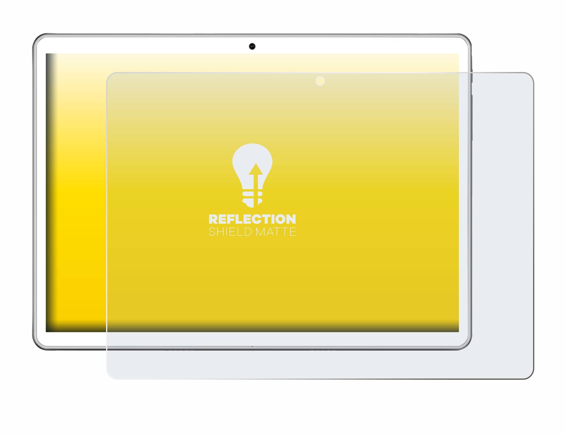 upscreen Reflection Shield Matt Schutzfolie für niuniutab KT107