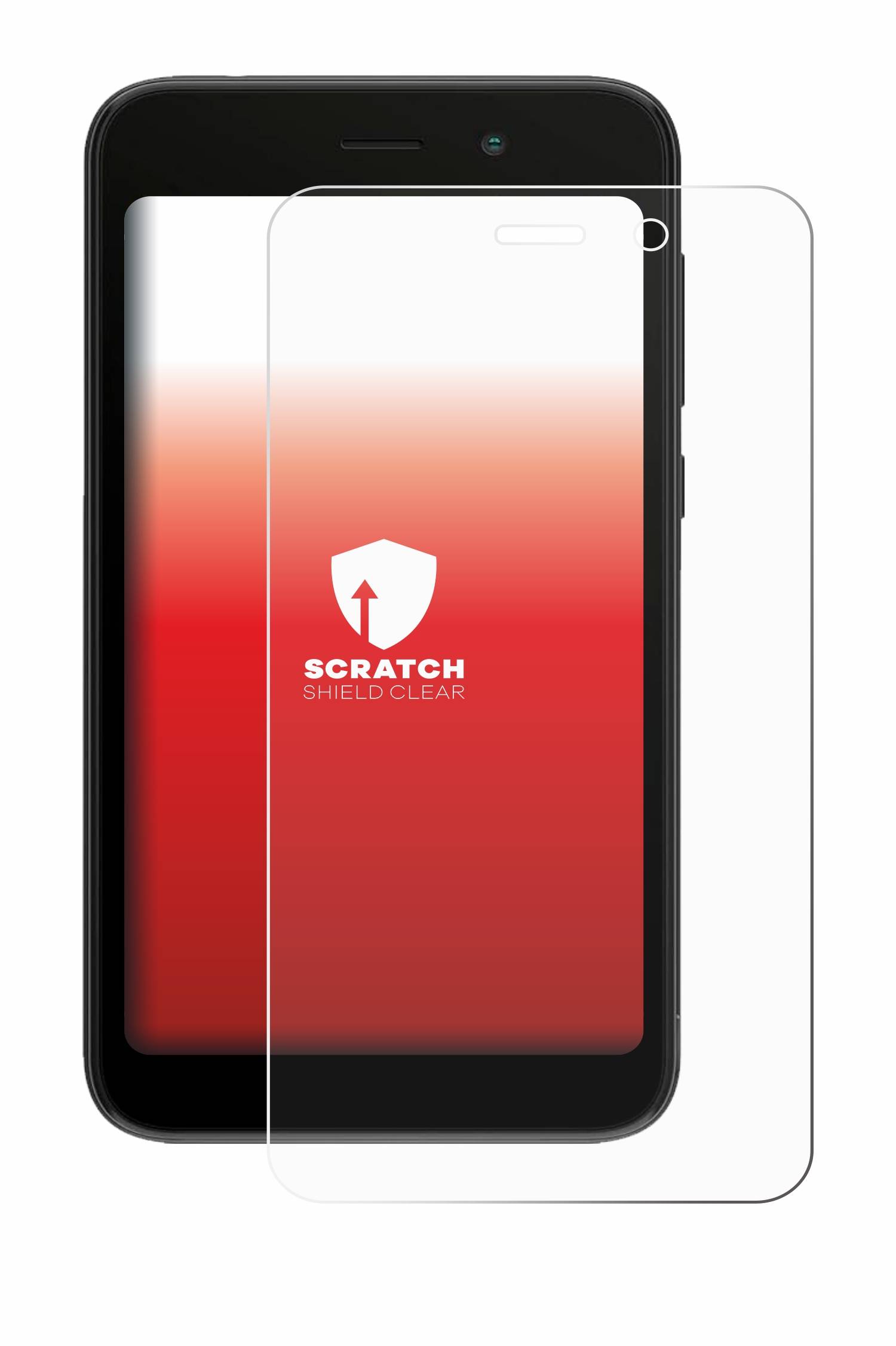 upscreen Scratch Shield Schutzfolie für Wiko Y52