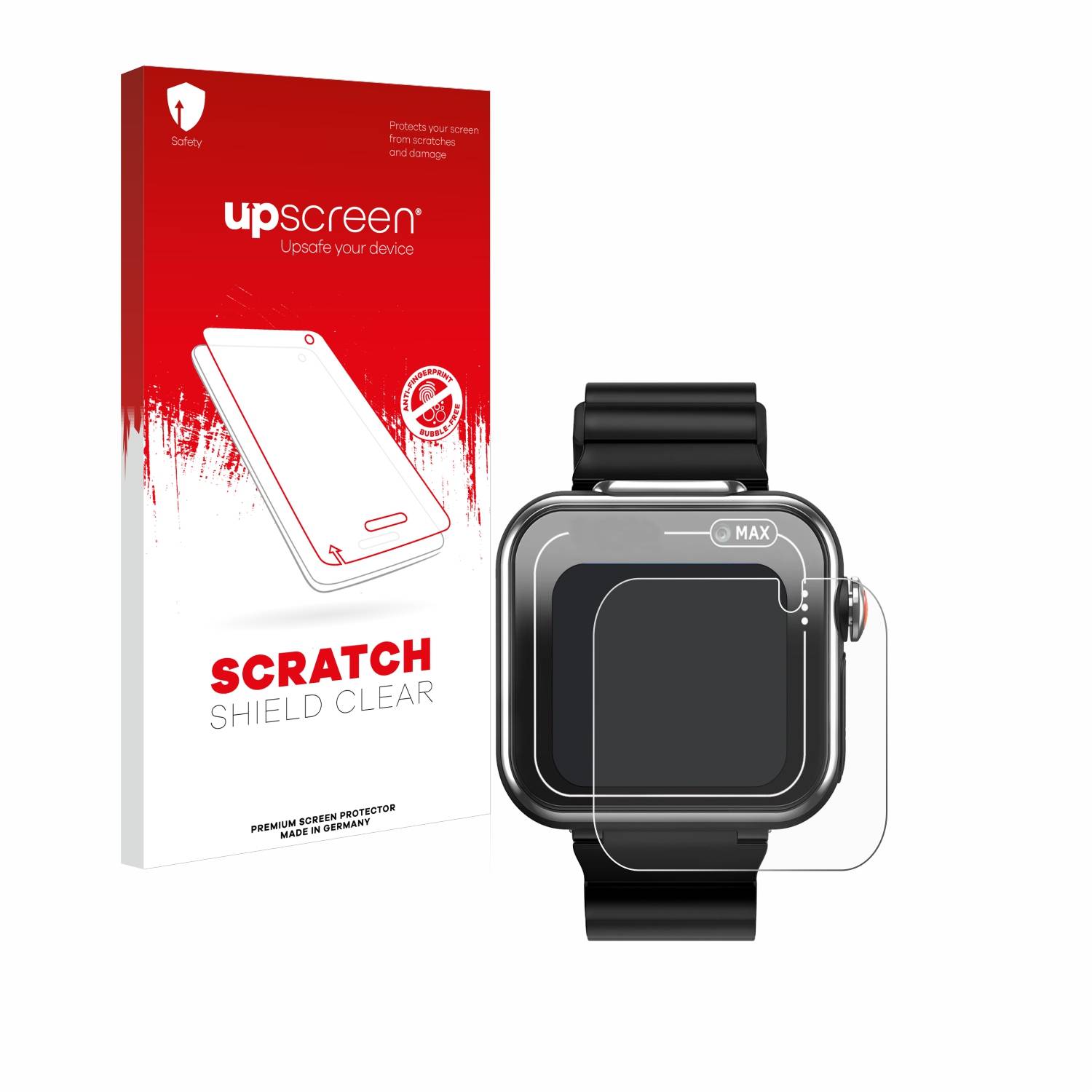 upscreen Scratch Shield Schutzfolie für Vtech Kidizoom Smartwatch MAX