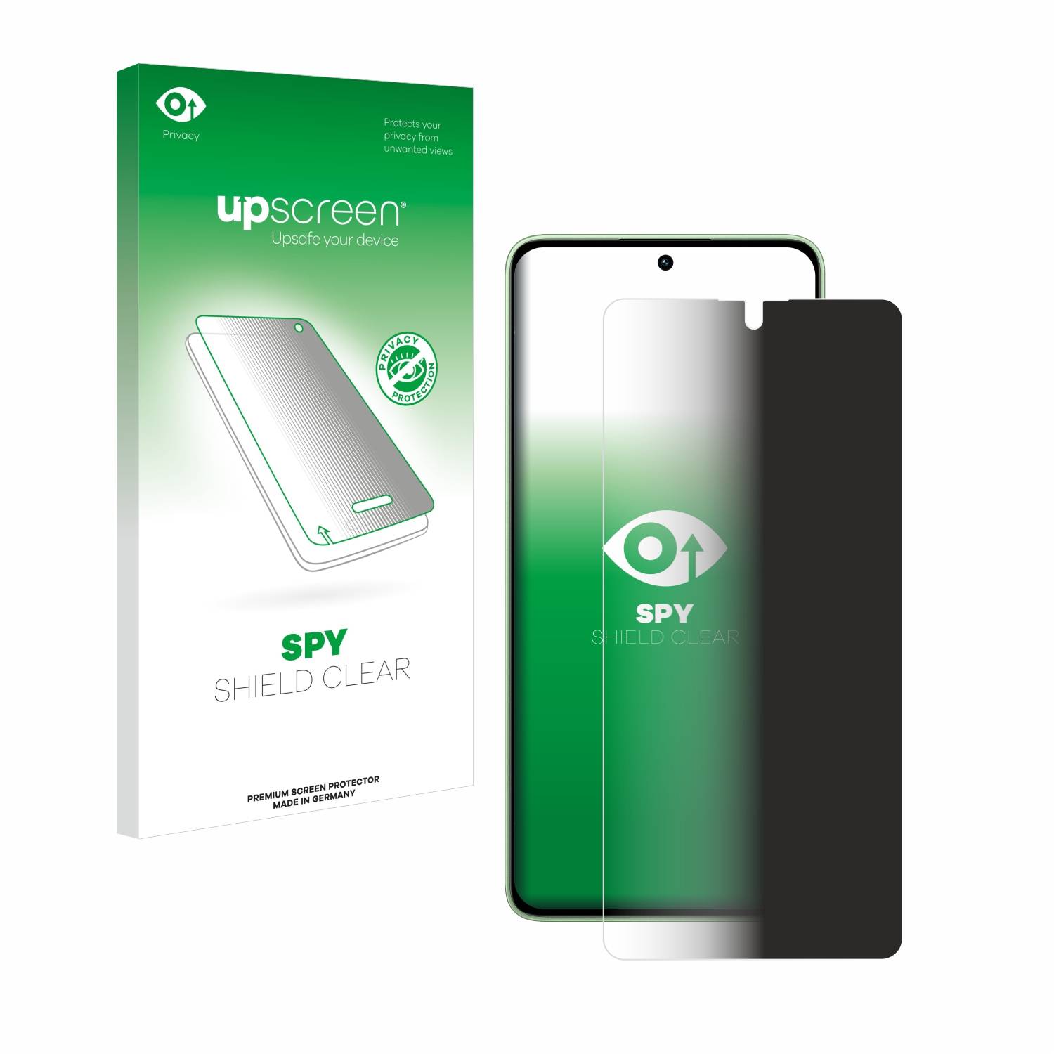 upscreen Spy Shield Sichtschutz-Folie für Xiaomi Redmi Note 13
