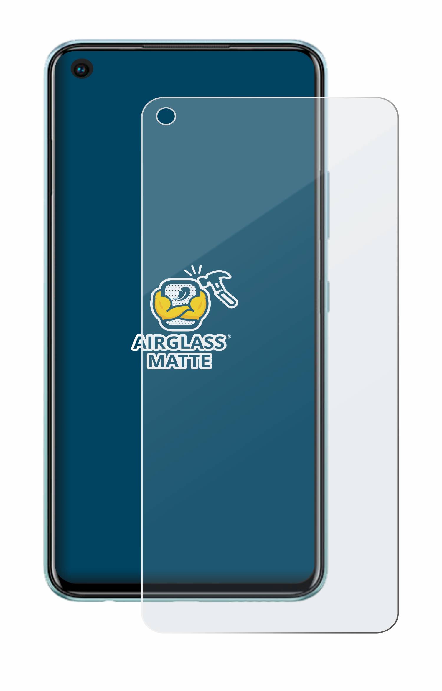 BROTECT AirGlass Matt Glas Panzer Folie für Infinix Hot 10