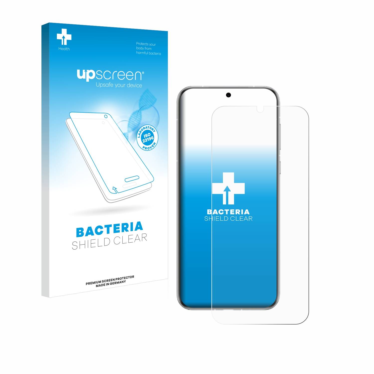 upscreen Bacteria Shield Schutzfolie für Huawei Pura 70 Pro Plus - Antibakteriell