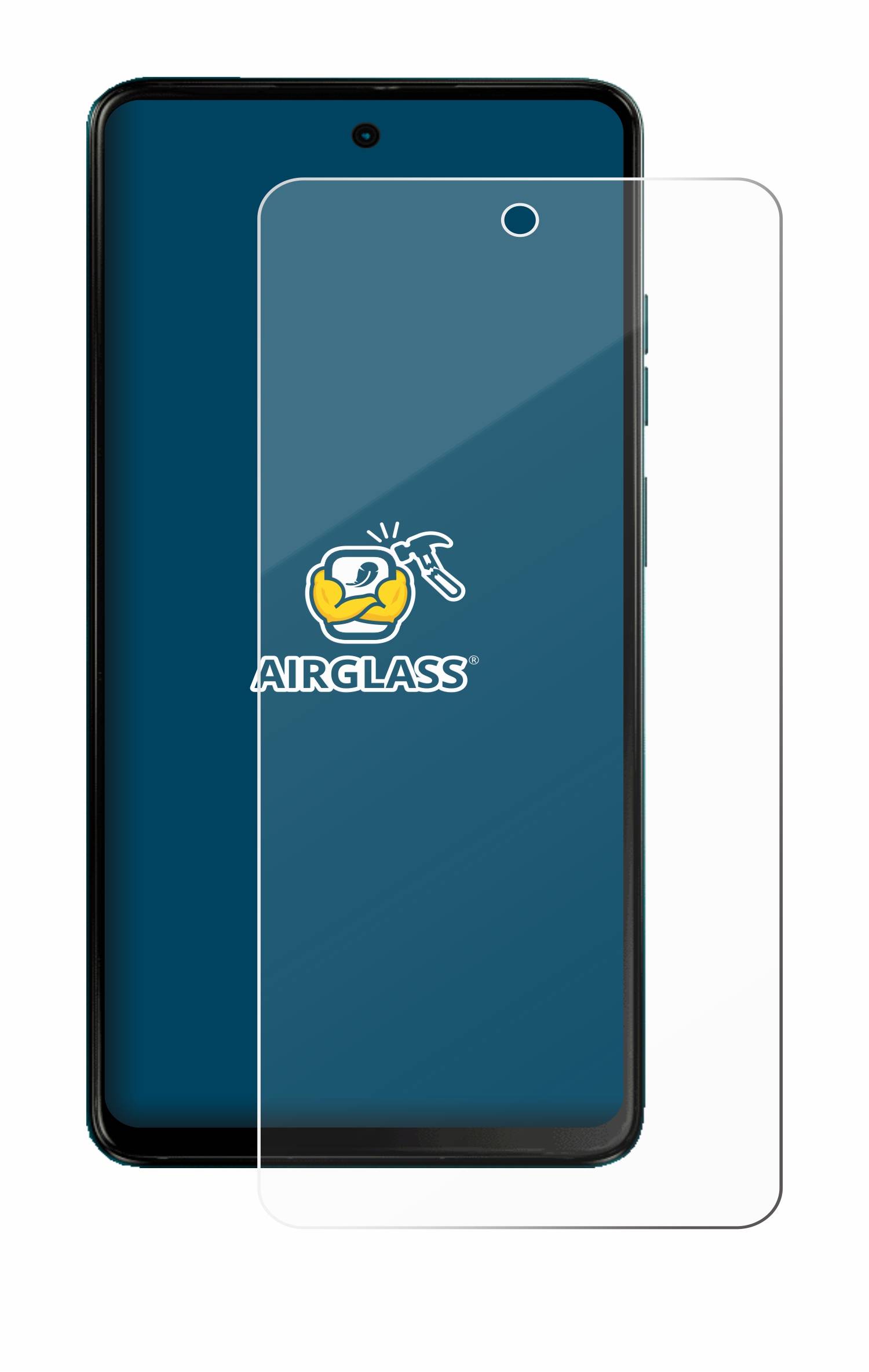 BROTECT AirGlass Glas Schutz-Folie für Motorola G04s - Schutzglas