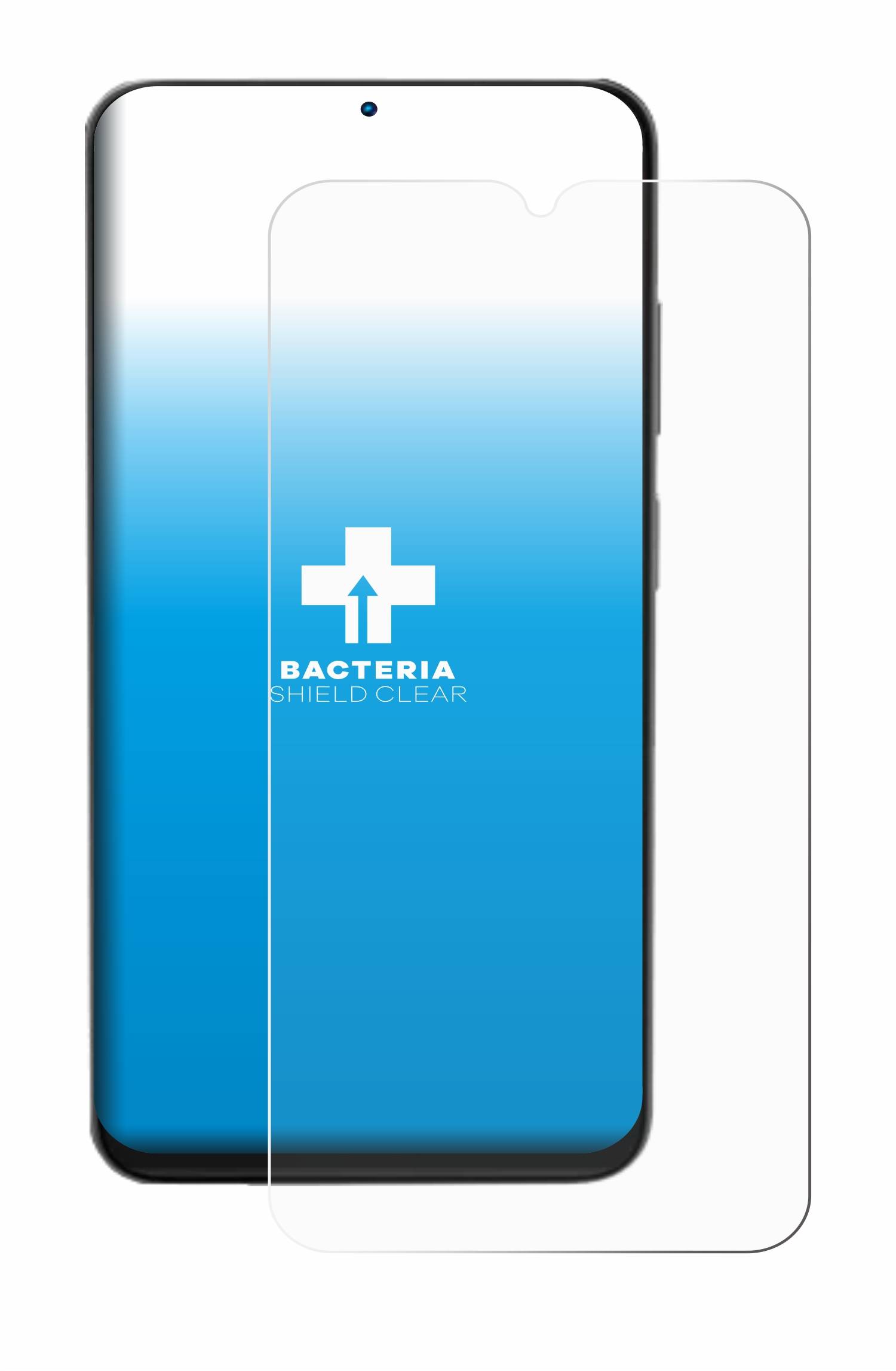 upscreen Schutzfolie für Doogee N55 Pro Antibakterielle Folie Klar Anti-Kratzer