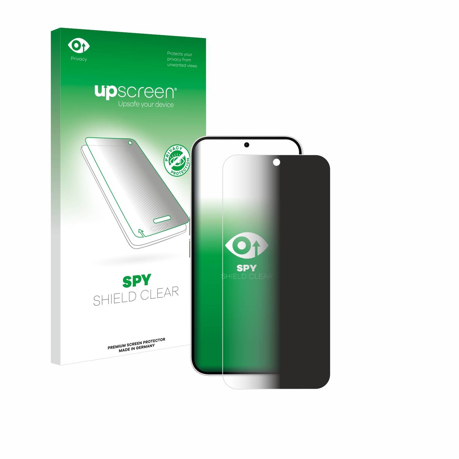 upscreen Blickschutzfolie für Nothing Phone (2a) Anti-Spy Privacy Blaulichtschutz Sichtschutzfolie