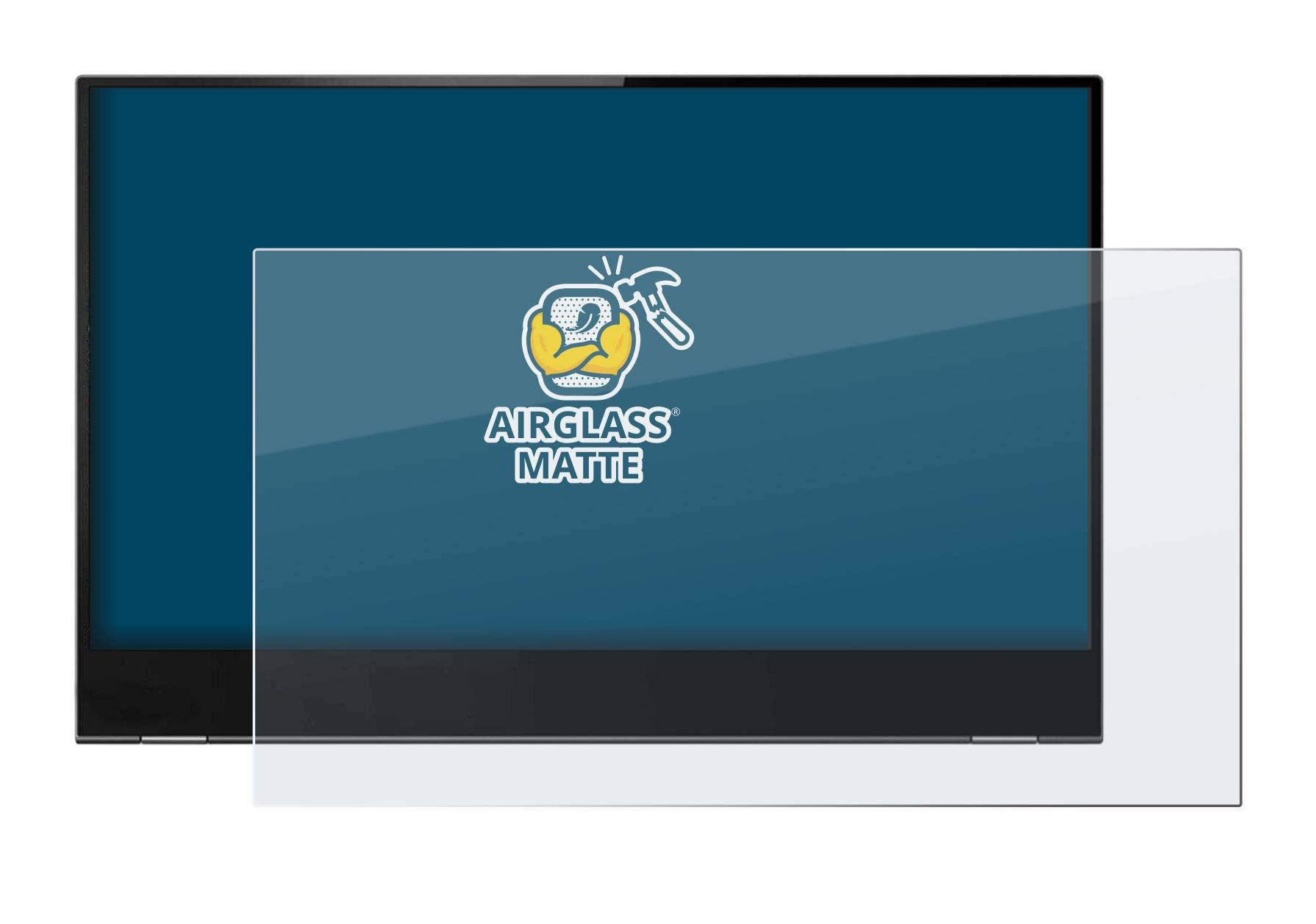 BROTECT AirGlass Matt Glas Panzer Folie für Lenovo ThinkVision M14t