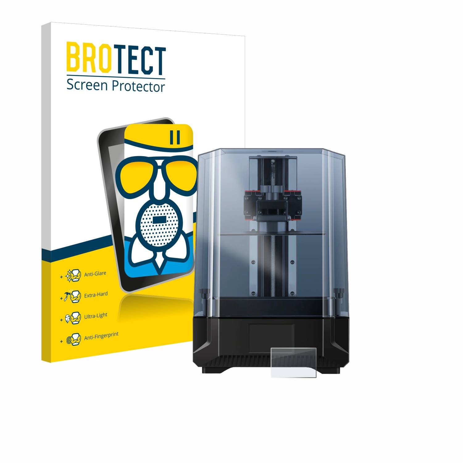 BROTECT AirGlass Matt Glas Schutz Folie für Anycubic Photon Mono X 6Ks