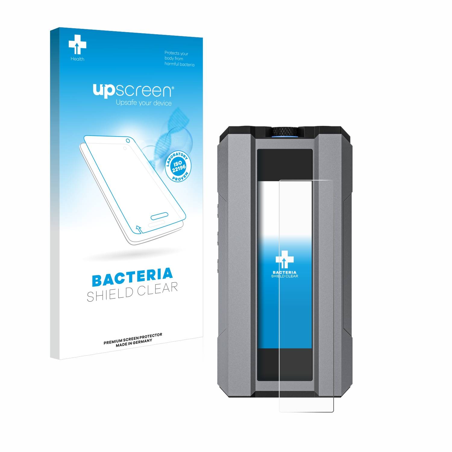 upscreen Bacteria Shield Schutzfolie für FiiO Q15 - Antibakteriell