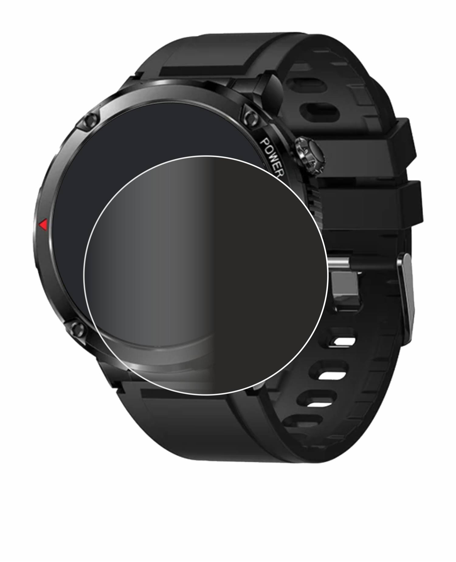 upscreen Spy Shield Sichtschutz-Folie für LIGE Smartwatch 1.6