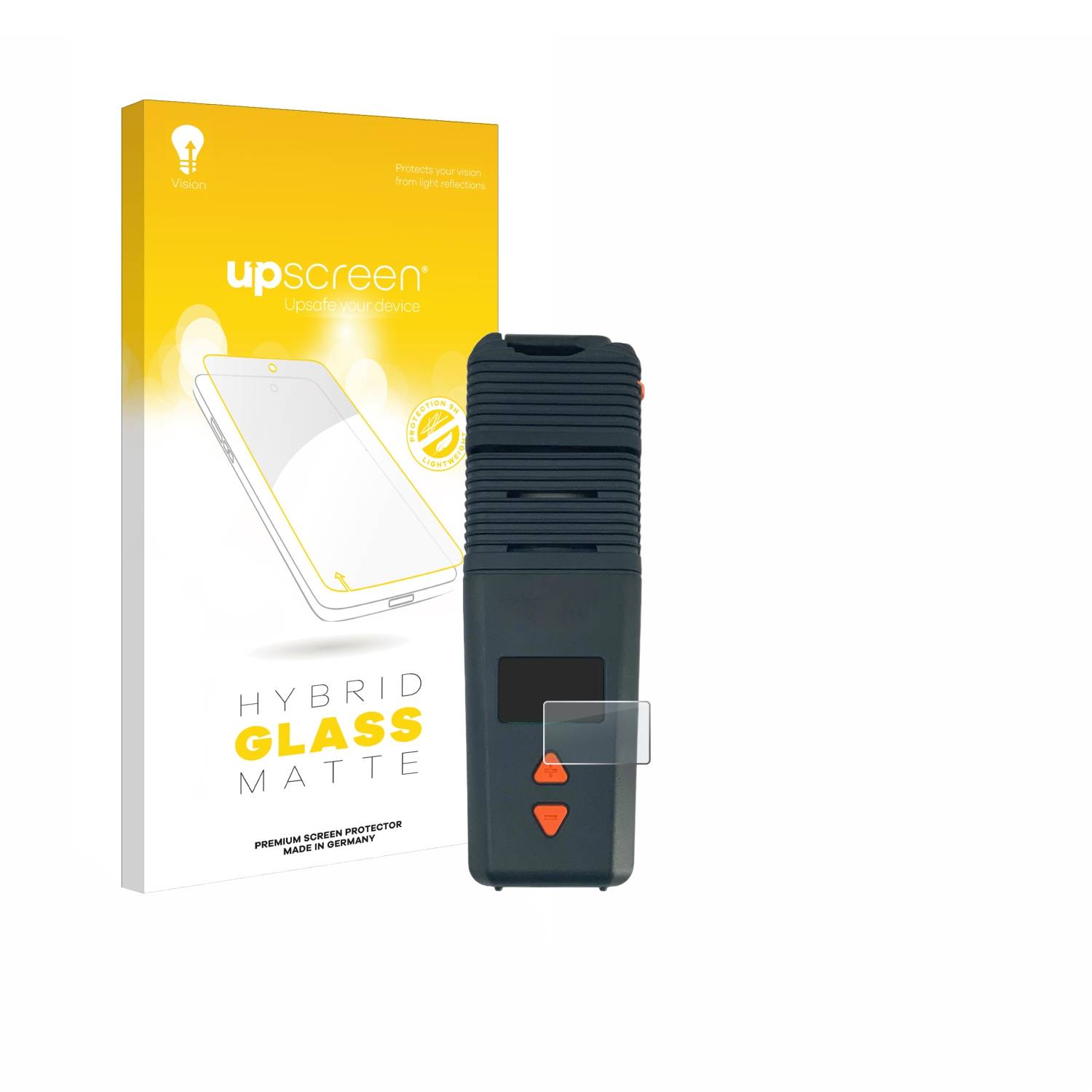 upscreen Hybrid Glas Matt Schutz-Folie für Storz & Bickel Venty Vaporizer